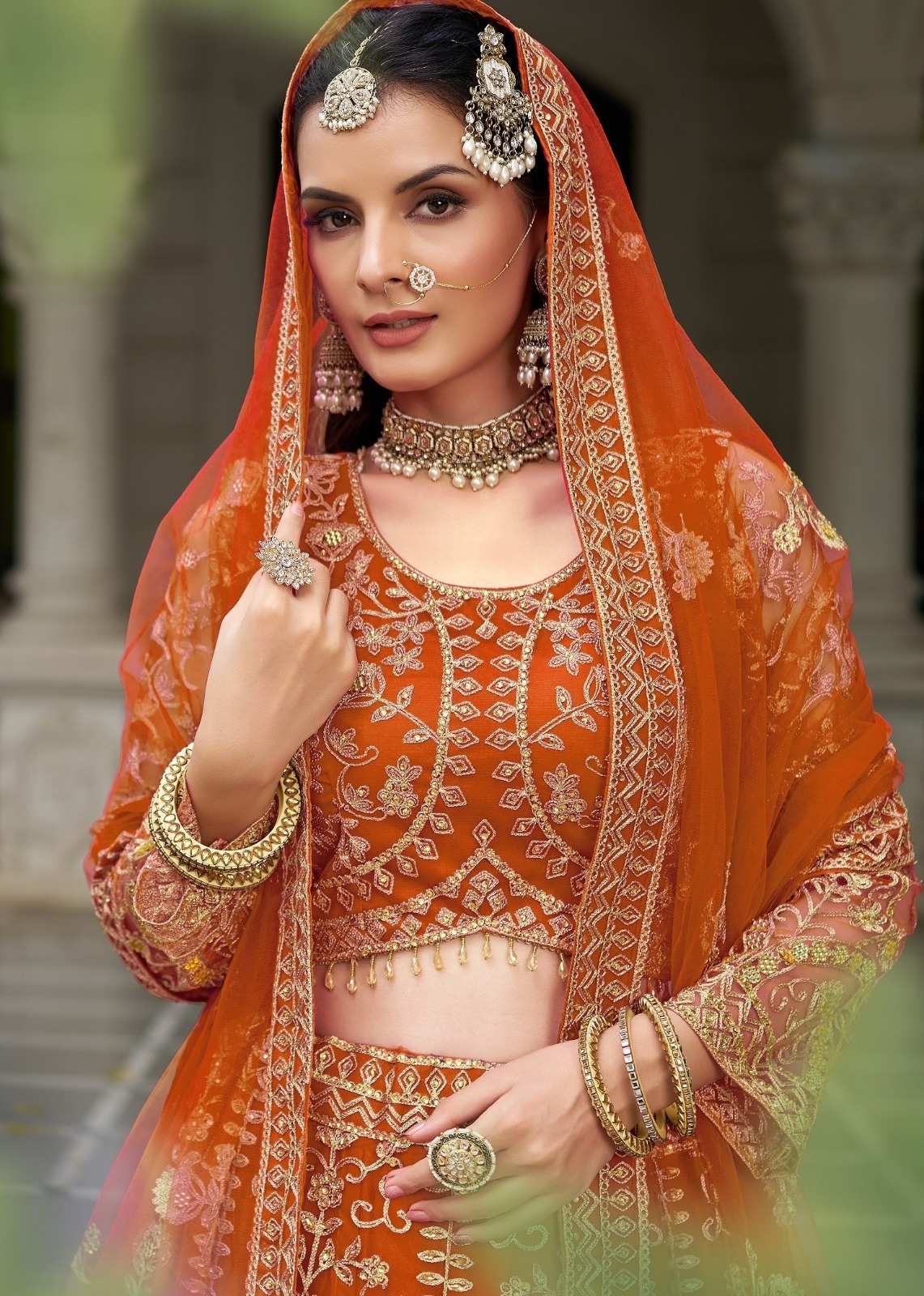 Senhora Dresses Bidai Vol 02 Butterfly Net Lehenga Choli | — Singles, Senhora wholesale from Surat — view 17