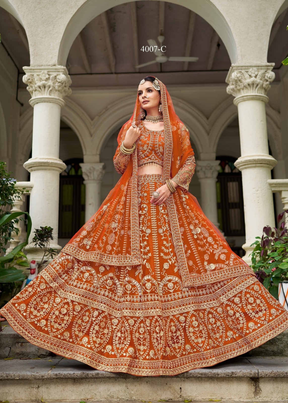 Senhora Dresses Bidai Vol 02 Butterfly Net Lehenga Choli | — Singles, Senhora wholesale from Surat — view 15