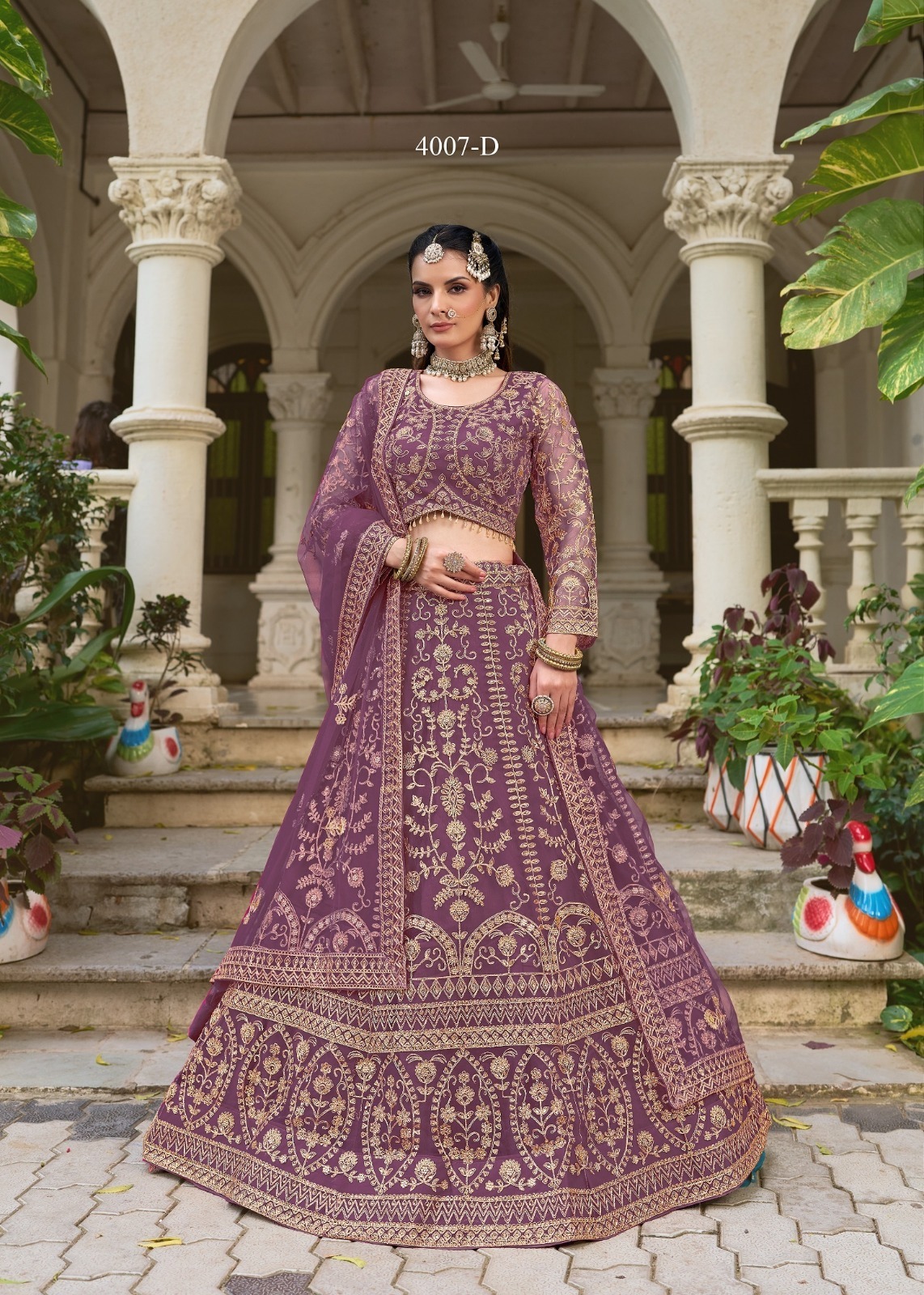 Senhora Dresses Bidai Vol 02 Butterfly Net Lehenga Choli | — Singles, Senhora wholesale from Surat — view 12