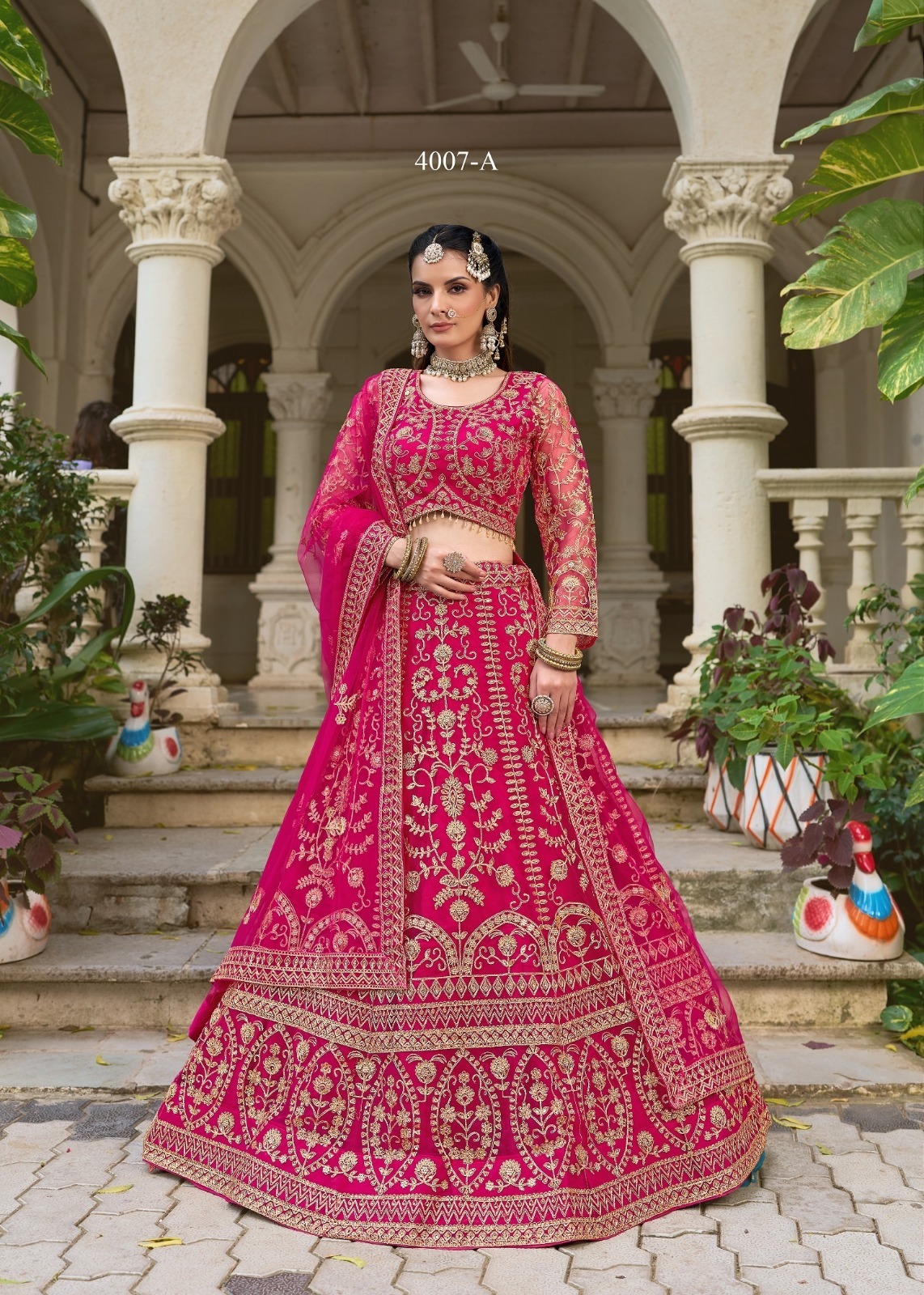 Senhora Dresses Bidai Vol 02 Butterfly Net Lehenga Choli | — Singles, Senhora wholesale from Surat — view 8