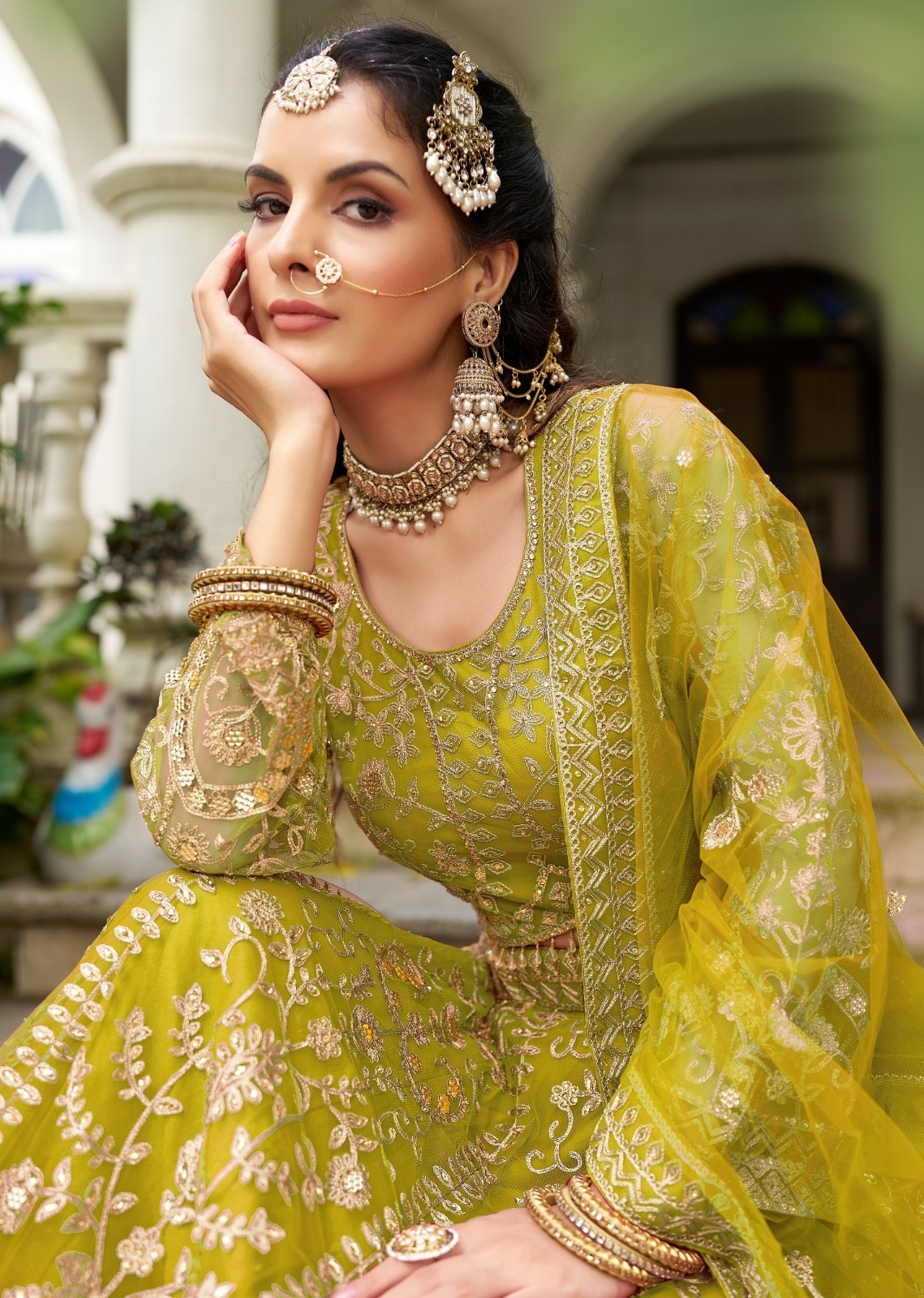 Senhora Dresses Bidai Vol 02 Butterfly Net Lehenga Choli | — Singles, Senhora wholesale from Surat — view 5