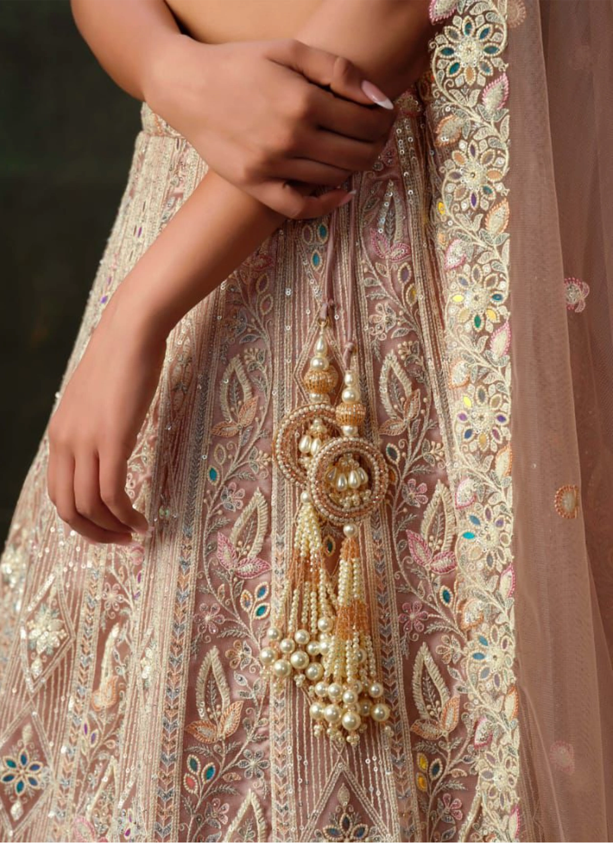 Sanya Vol 2 Premium Readymade Wedding Designer Lehenga Set — Wholesale Lehenga, Vardan Ethnic wholesale from Surat - Gallery Image 13