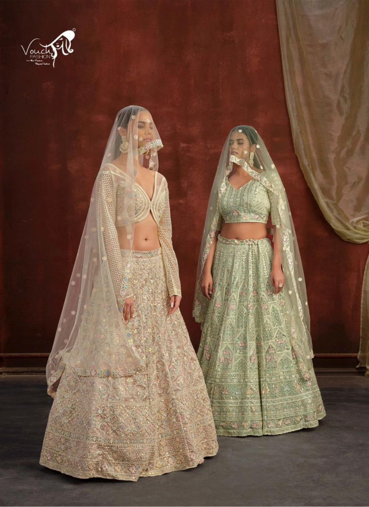 Sanya Vol 2 Premium Readymade Wedding Designer Lehenga Set — Wholesale Lehenga, Vardan Ethnic wholesale from Surat — view 20