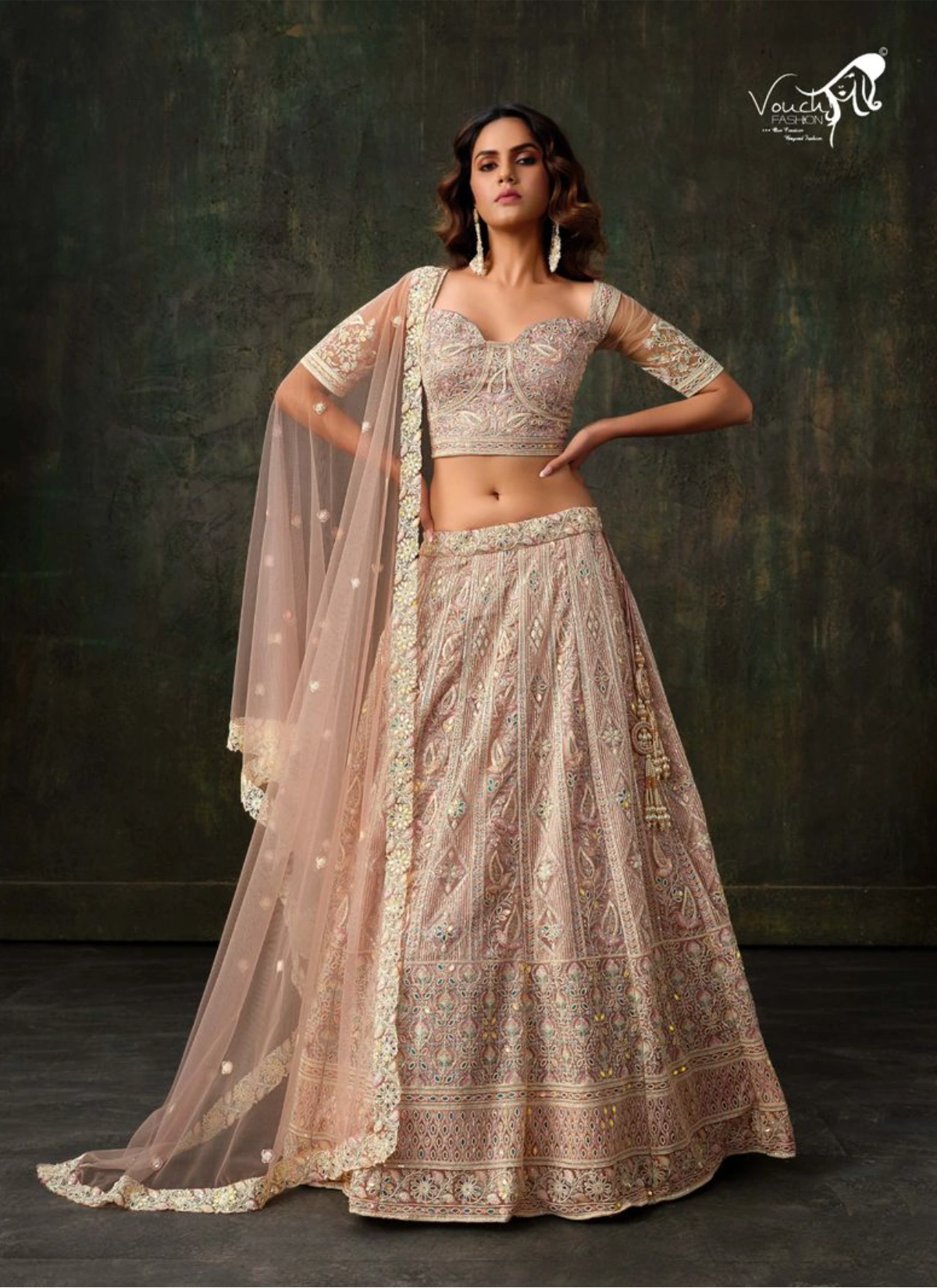 Sanya Vol 2 Premium Readymade Wedding Designer Lehenga Set