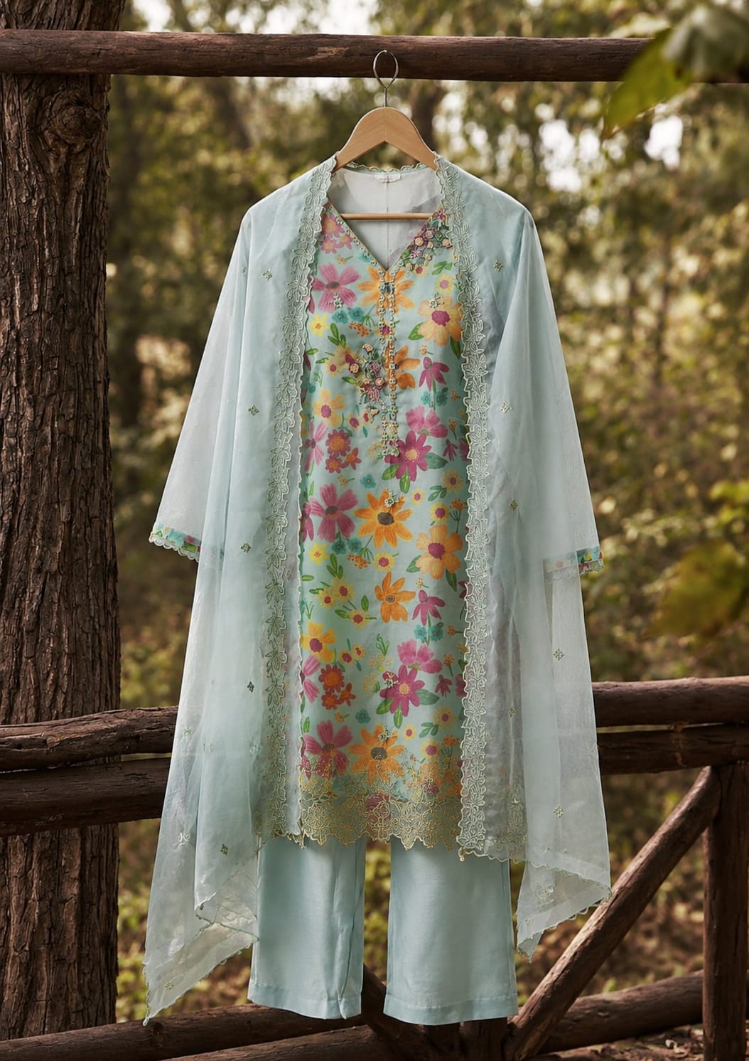 Afsana 2949 Organza Muslin Salwar Kameez  Collection