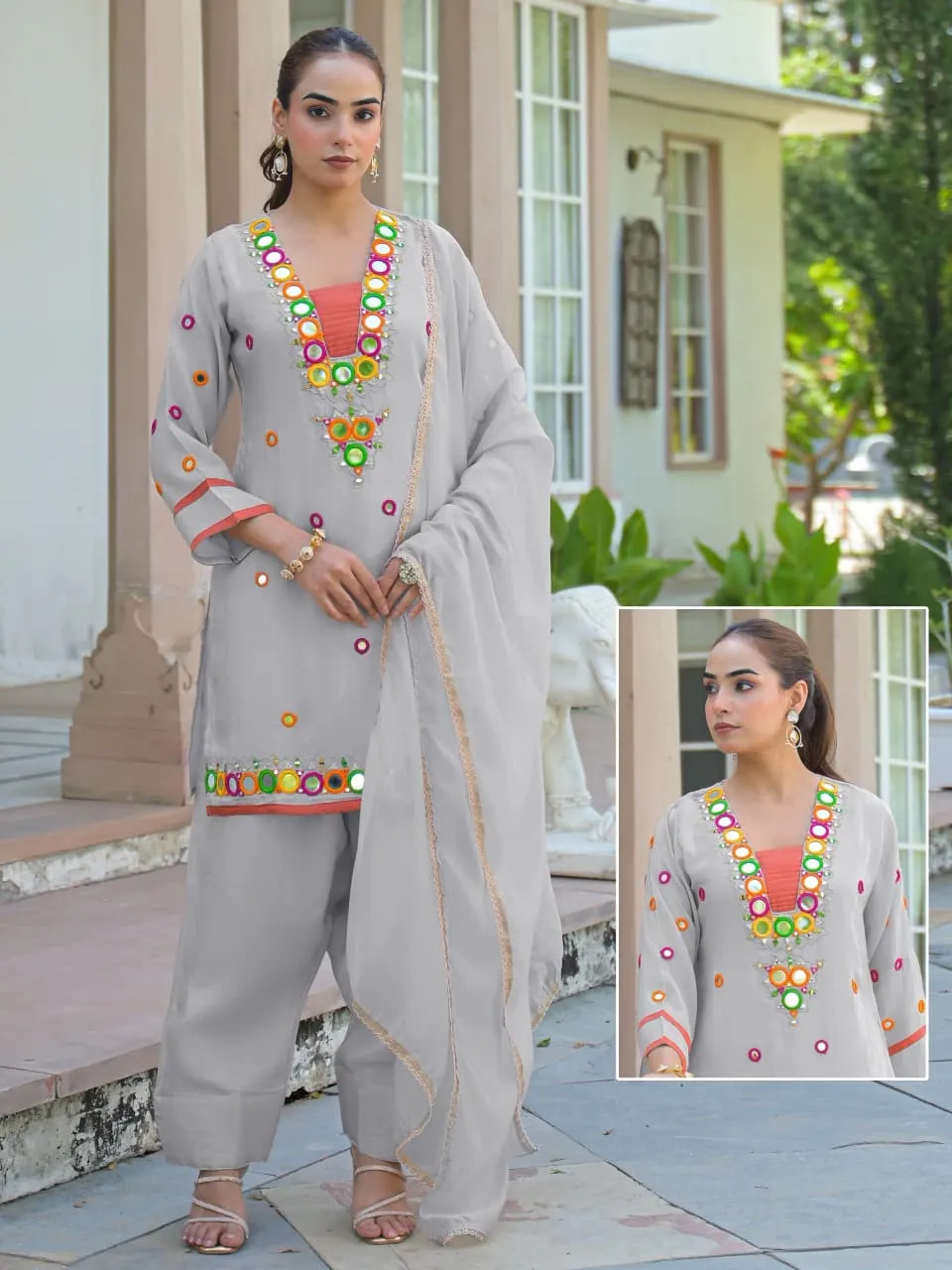 Afsana Garima Farshi Readymade Designer Salwar Suit Collection