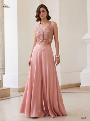 Alizeh 9017 And 9018 Soft Silk Designer Indo Western Collection