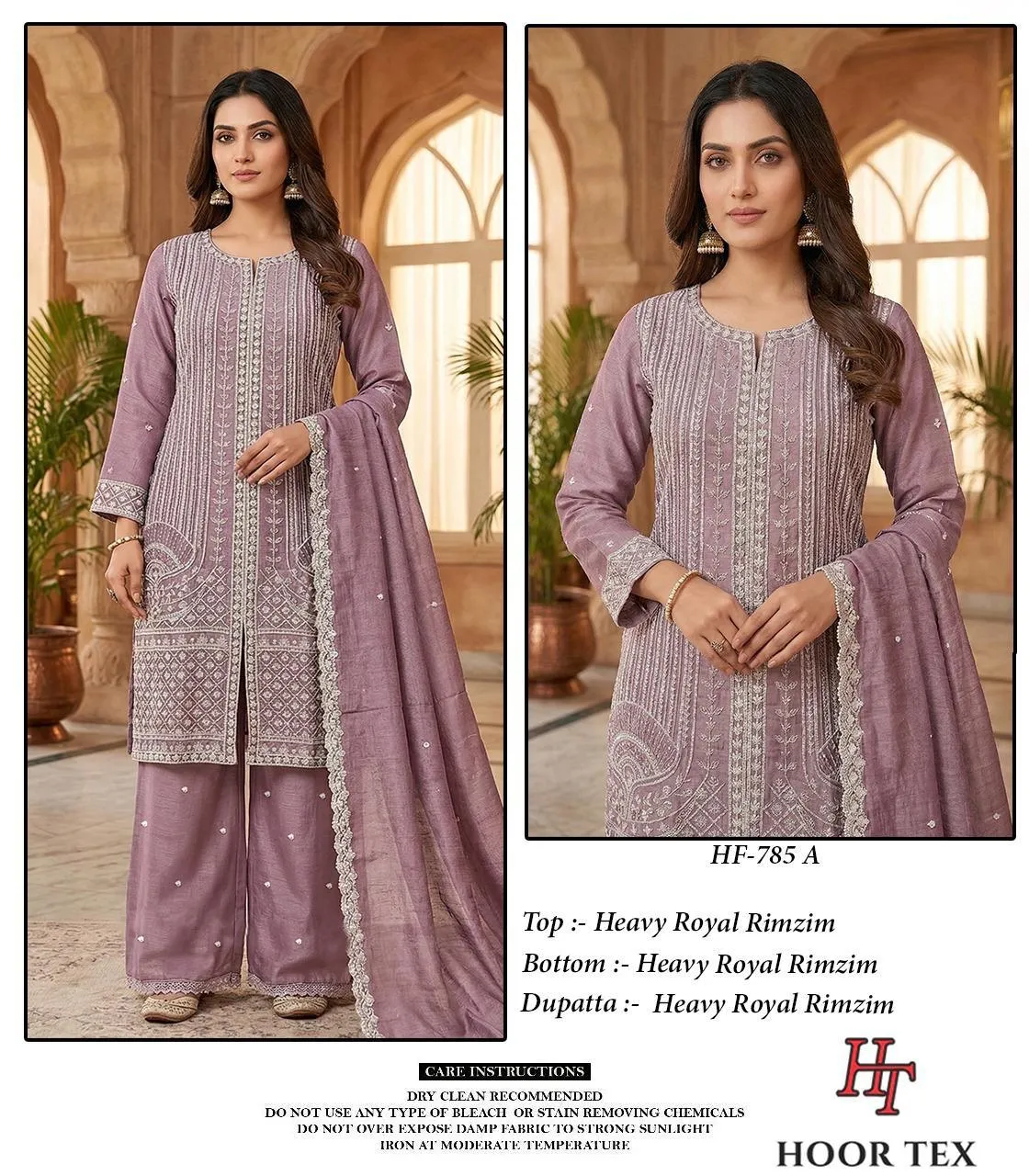 Hoor Tex 785 A To D Royal Rim Zim Salwar Kameez Suit
