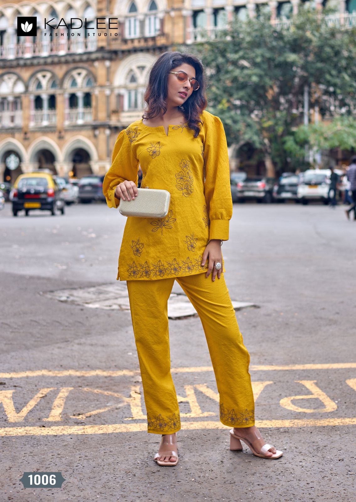 Kadlee Royal Touch Viscose Weaving Co Ord Set