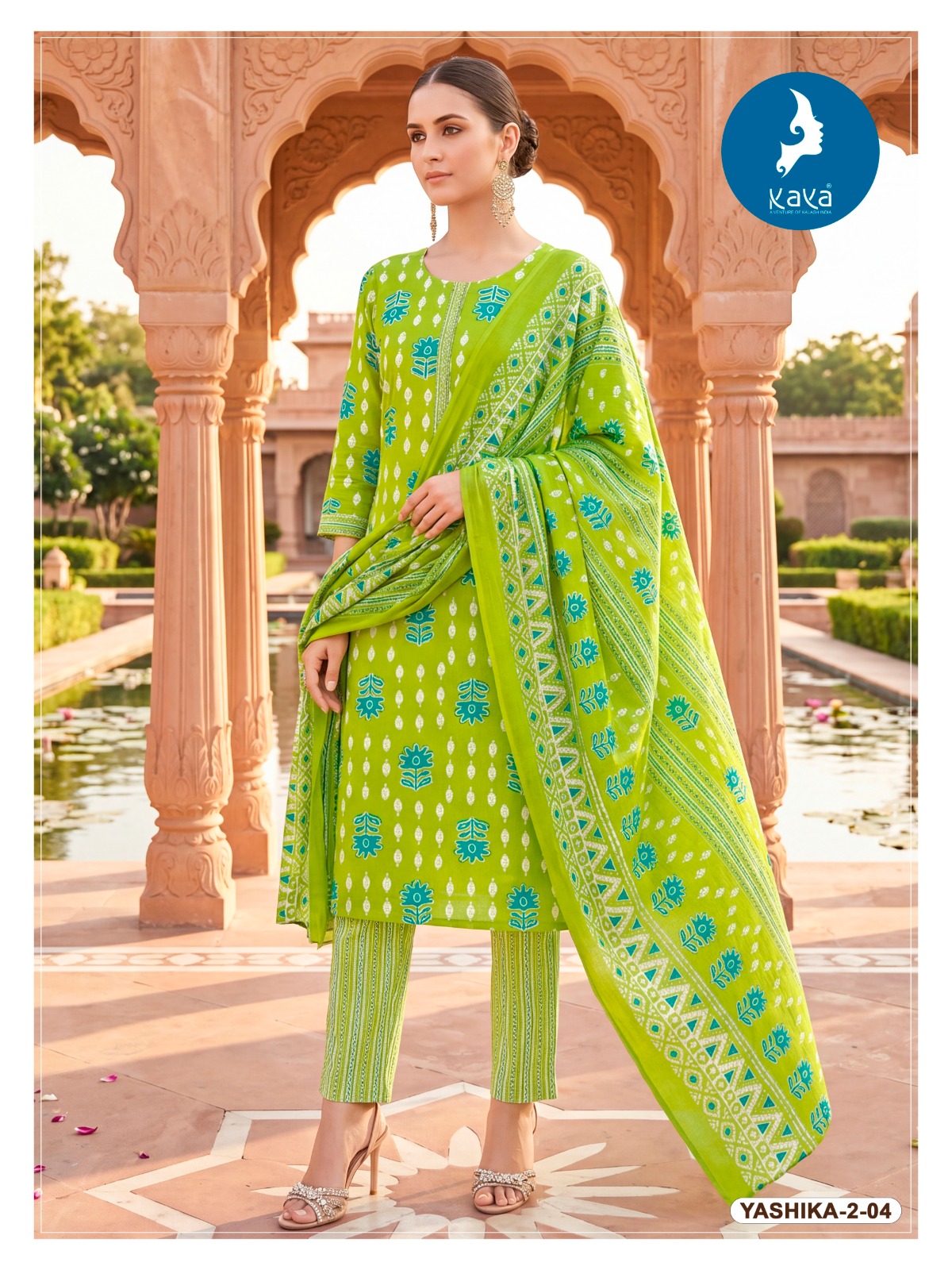 Kaya Yashika Vol 2 Cotton Printed Kurti Set Collection — Wholesale Readymade Suit, MPA wholesale from Surat — view 4