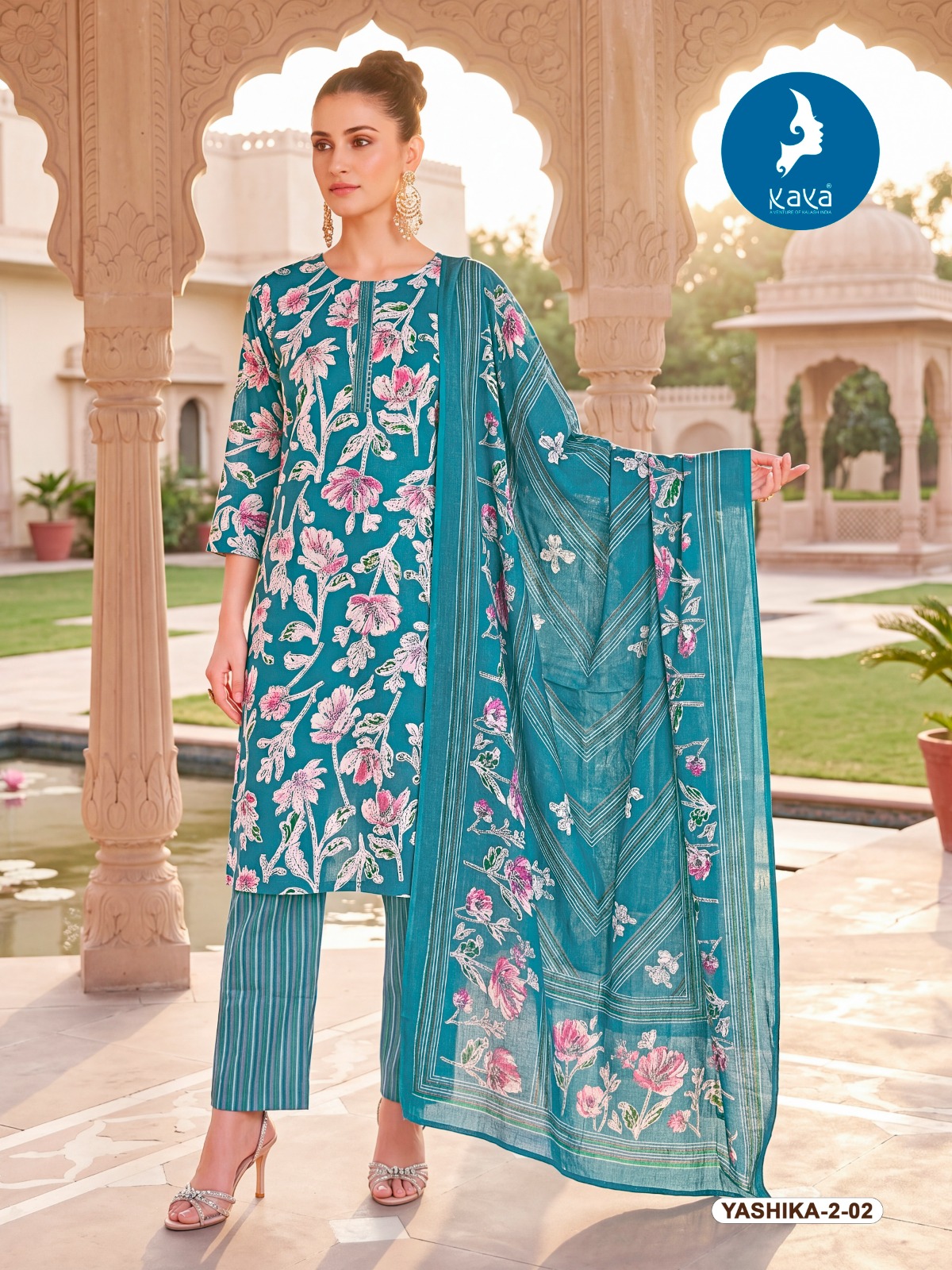 Kaya Yashika Vol 2 Cotton Printed Kurti Set Collection — Wholesale Readymade Suit, MPA wholesale from Surat — view 2