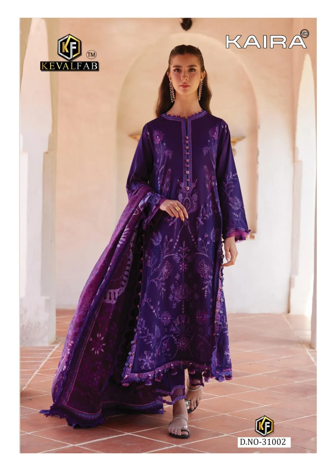 Keval Kaira Vol 31 Cotton Printed Karachi Dress Material