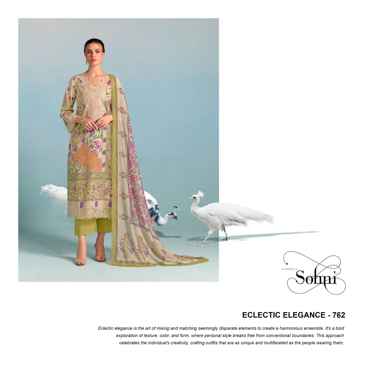 Kimora Sohni Block Vol 69 Cotton Digital Printed Salwar Kameez — Wholesale Salwar Suits, Kimora wholesale from Surat — view 7