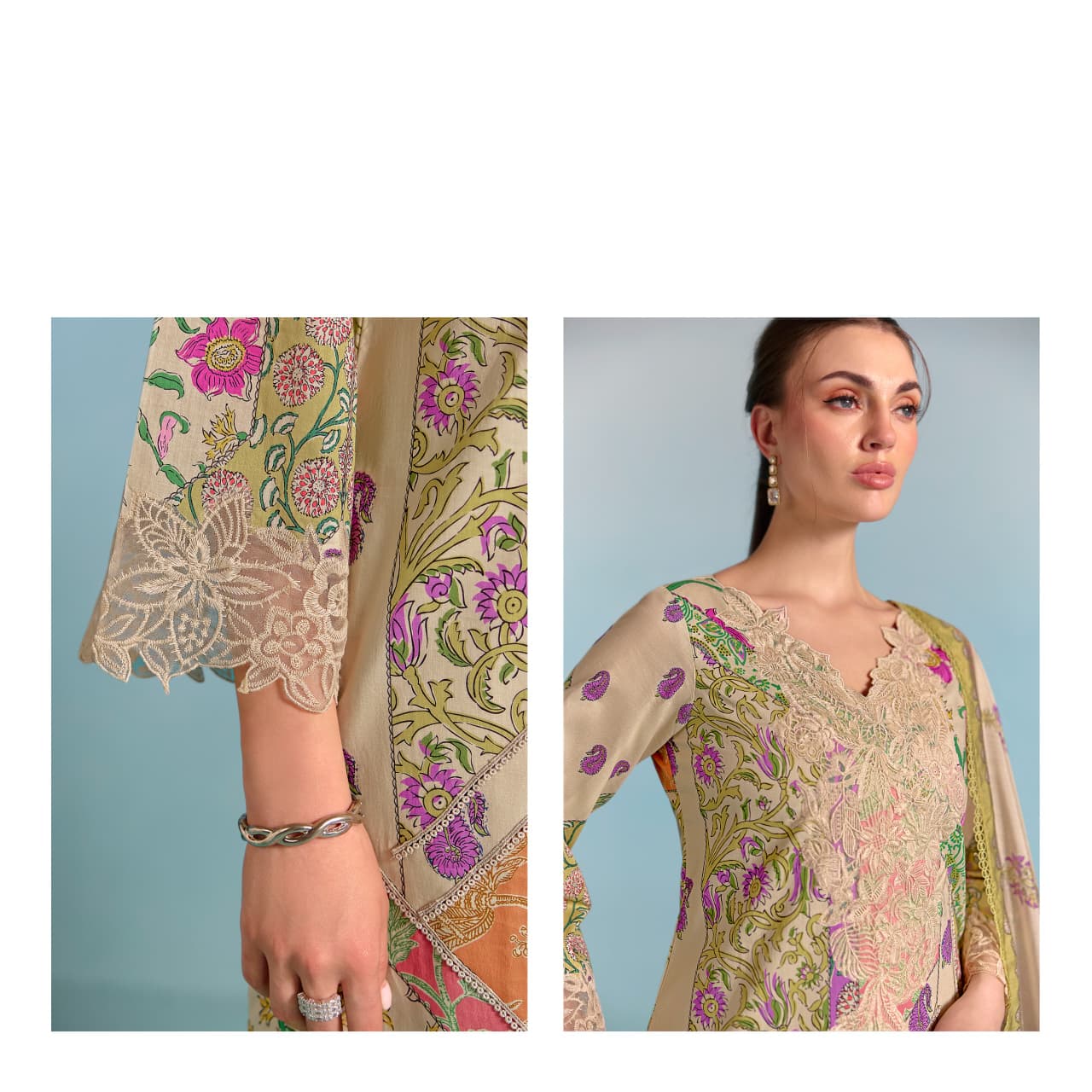 Kimora Sohni Block Vol 69 Cotton Digital Printed Salwar Kameez — Wholesale Salwar Suits, Kimora wholesale from Surat — view 3