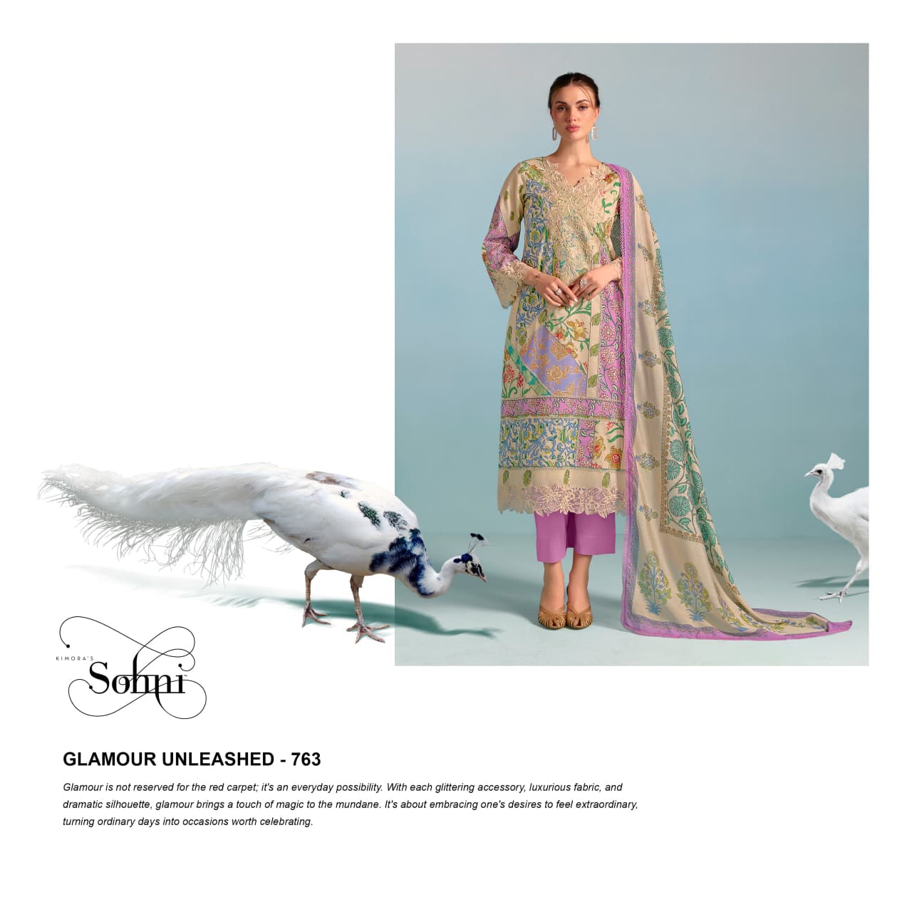 Kimora Sohni Block Vol 69 Cotton Digital Printed Salwar Kameez — Wholesale Salwar Suits, Kimora wholesale from Surat — view 11