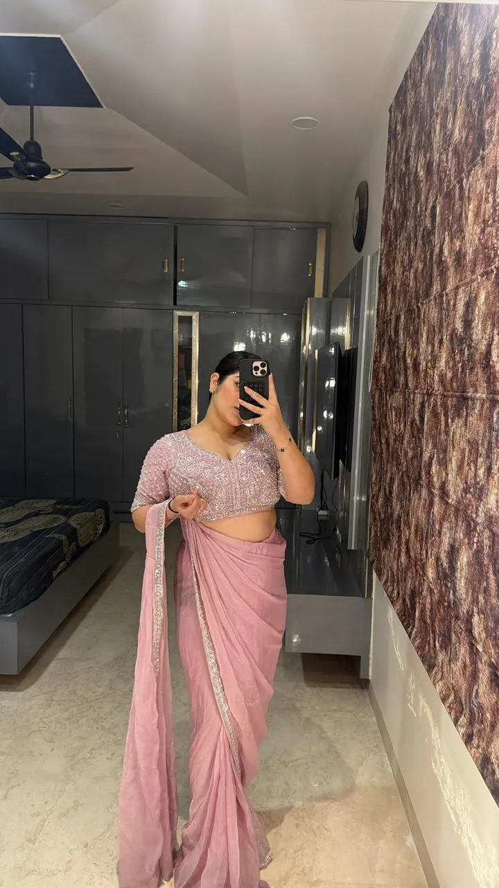 KP R 243 Soft Linnen Beautiful Rich Pallu Saree Collection — Wholesale Sarees, Vardan Ethnic wholesale from Surat — view 1