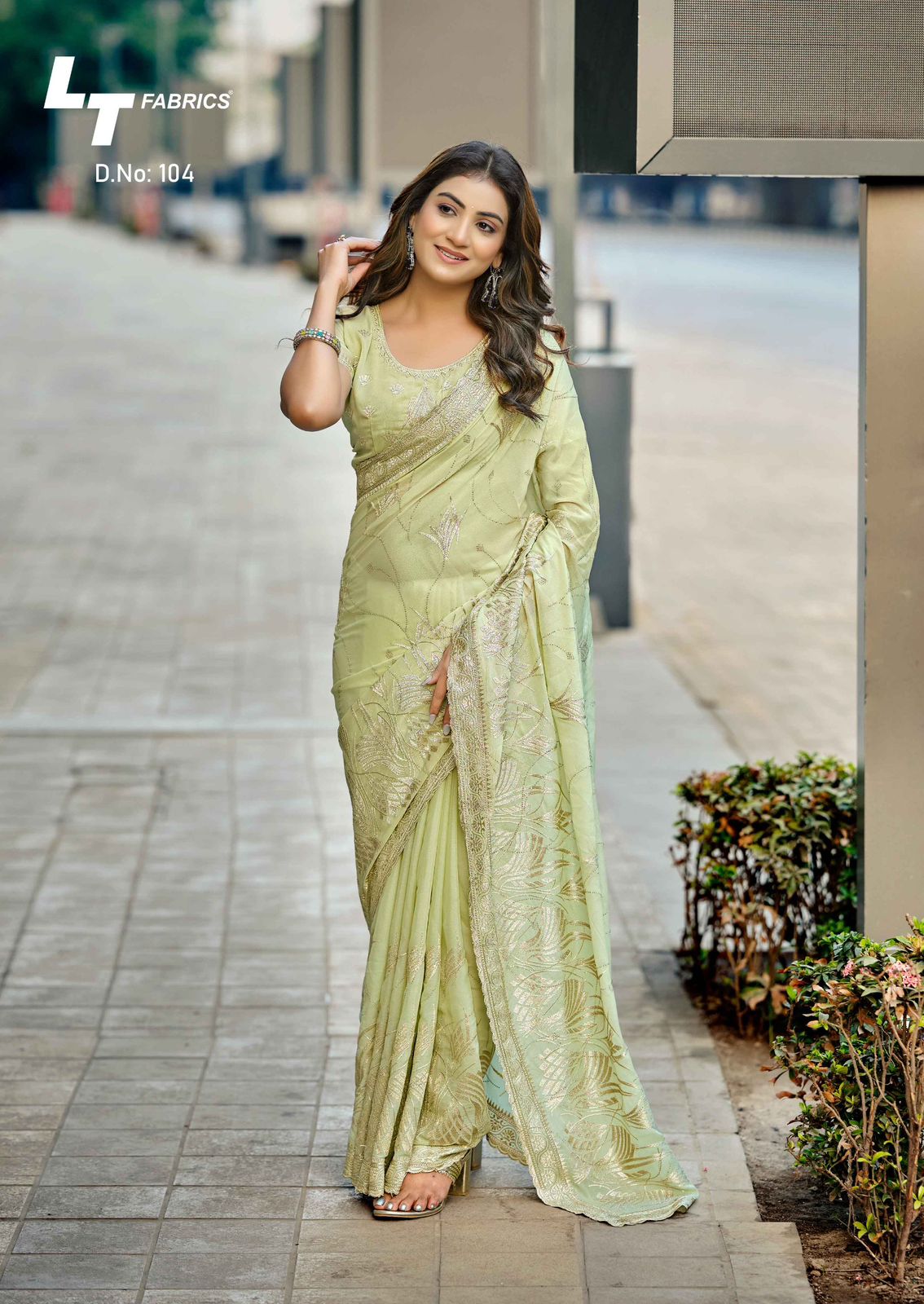 LT Amisha Vol 1 Soft Silk Saree Zari Weaving Work  Collection — Wholesale Sarees, L.T.FASHIONS wholesale from Surat — view 6