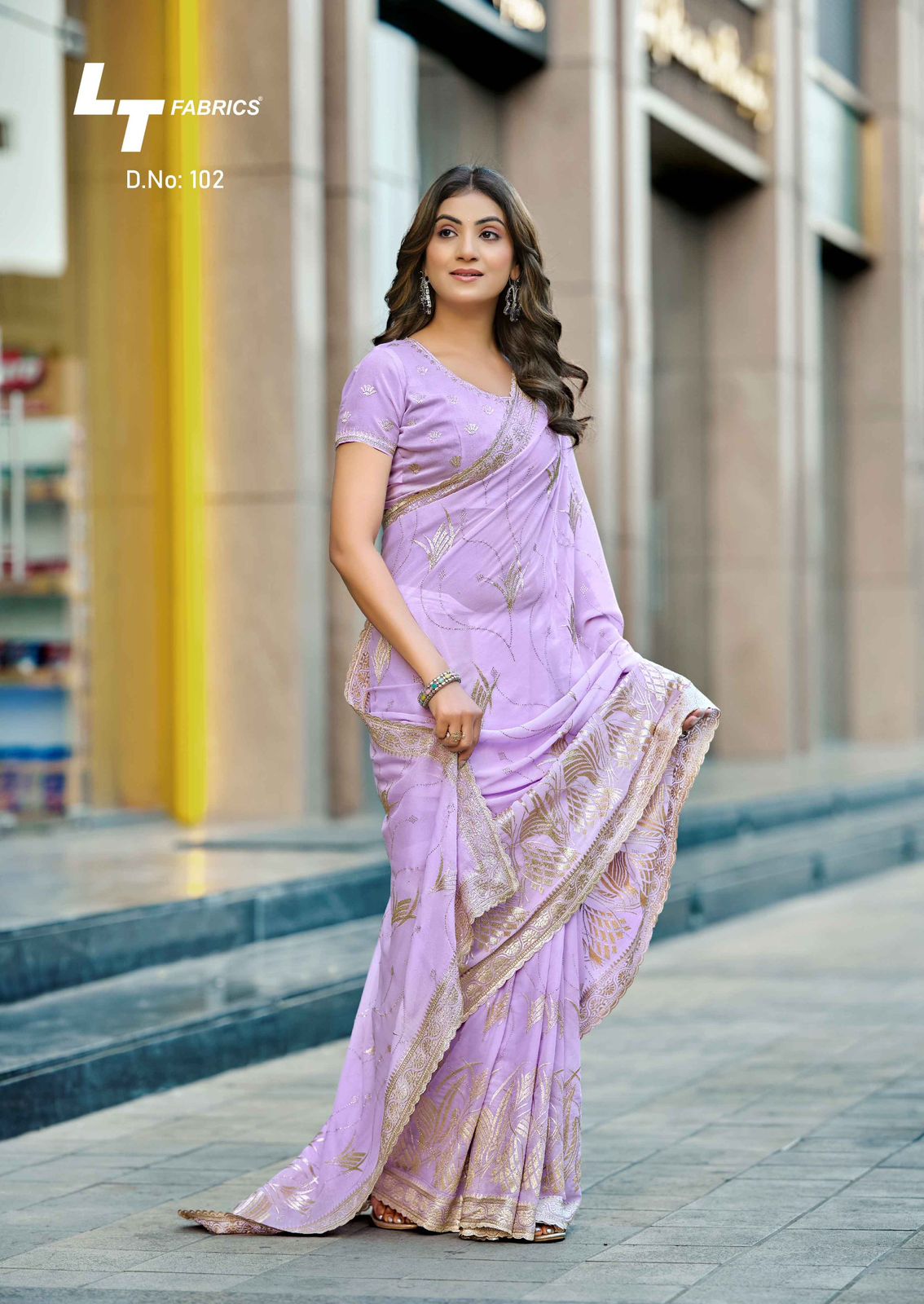 LT Amisha Vol 1 Soft Silk Saree Zari Weaving Work  Collection — Wholesale Sarees, L.T.FASHIONS wholesale from Surat — view 3