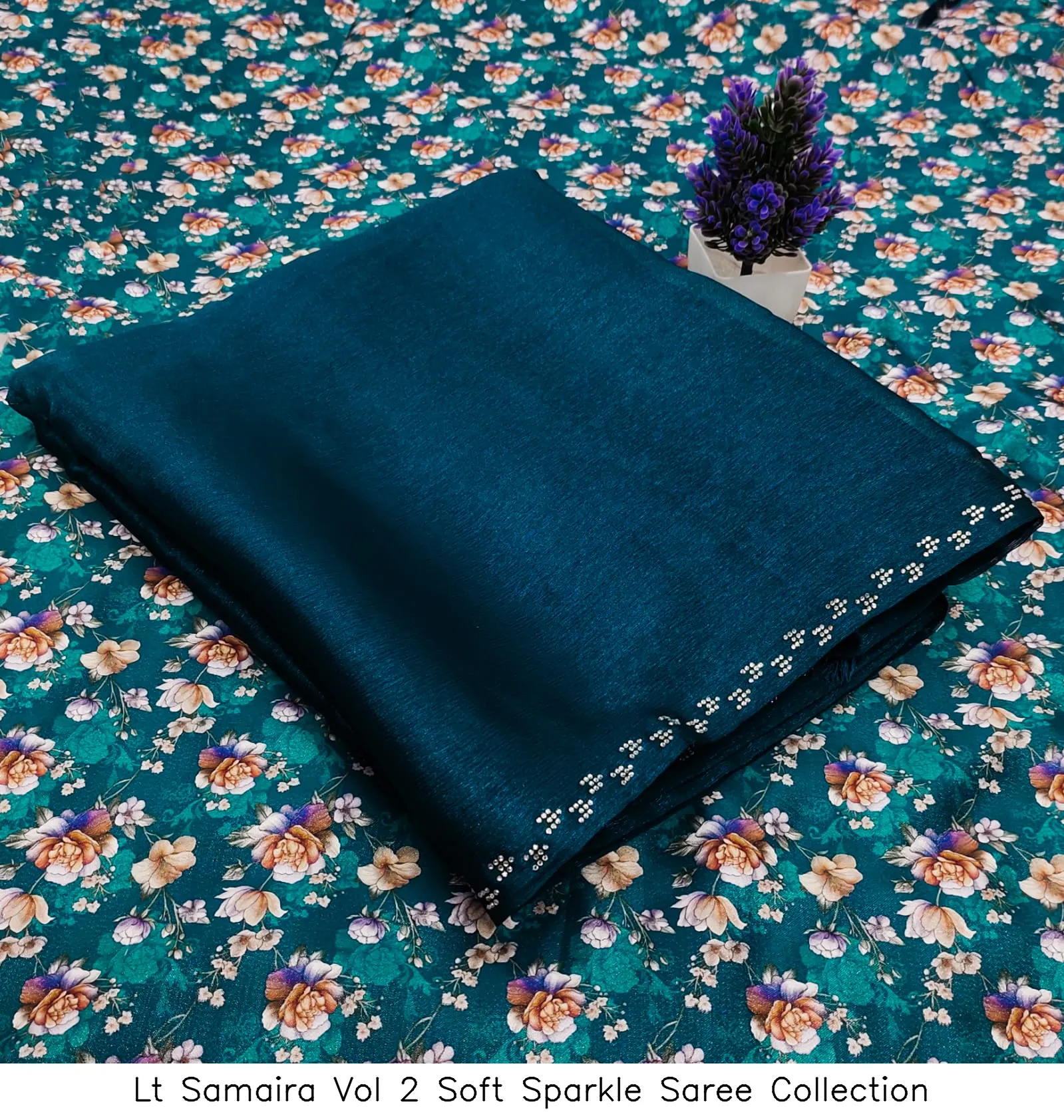 Lt Samaira Vol 2 Soft Sparkle Saree Collection — Wholesale Sarees, Vardan Ethnic wholesale from Surat - Gallery Image 2