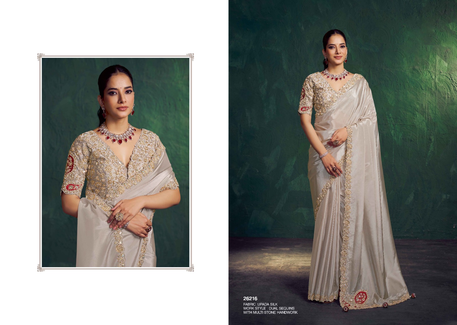 Mahotsav Mohmanthan 26200 Mohini Tissue Silk Saree Collection - Image 16