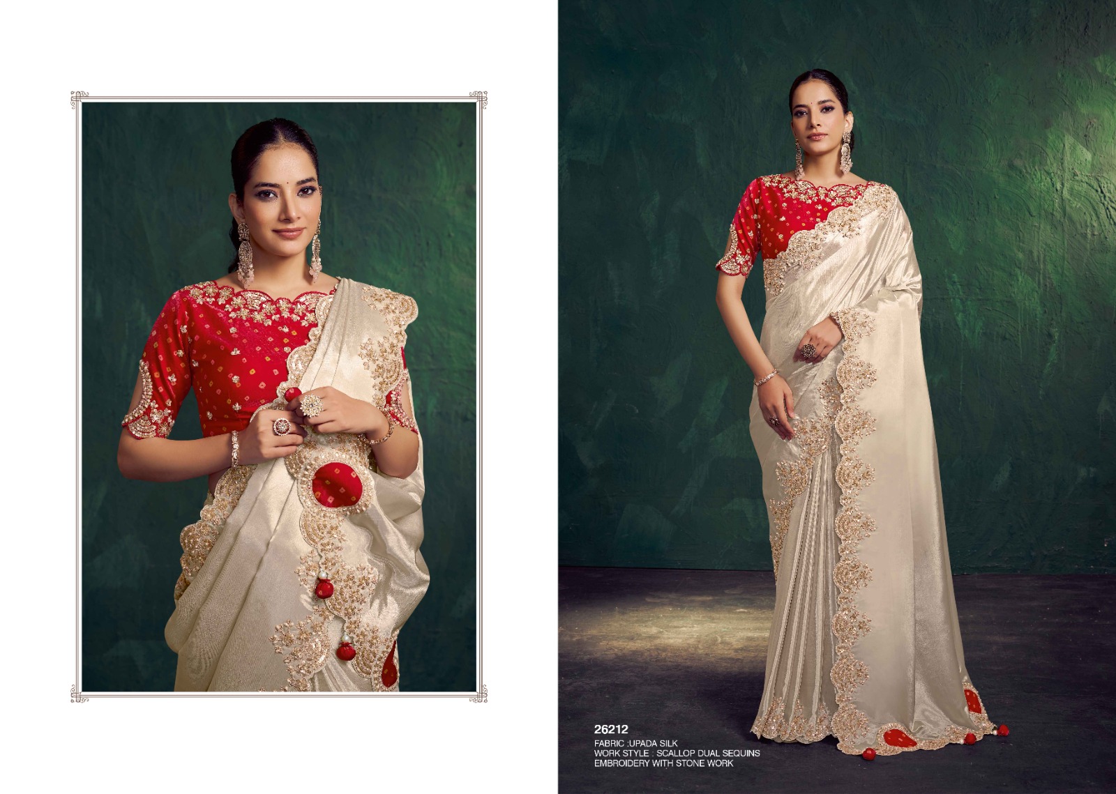 Mahotsav Mohmanthan 26200 Mohini Tissue Silk Saree Collection - Image 10