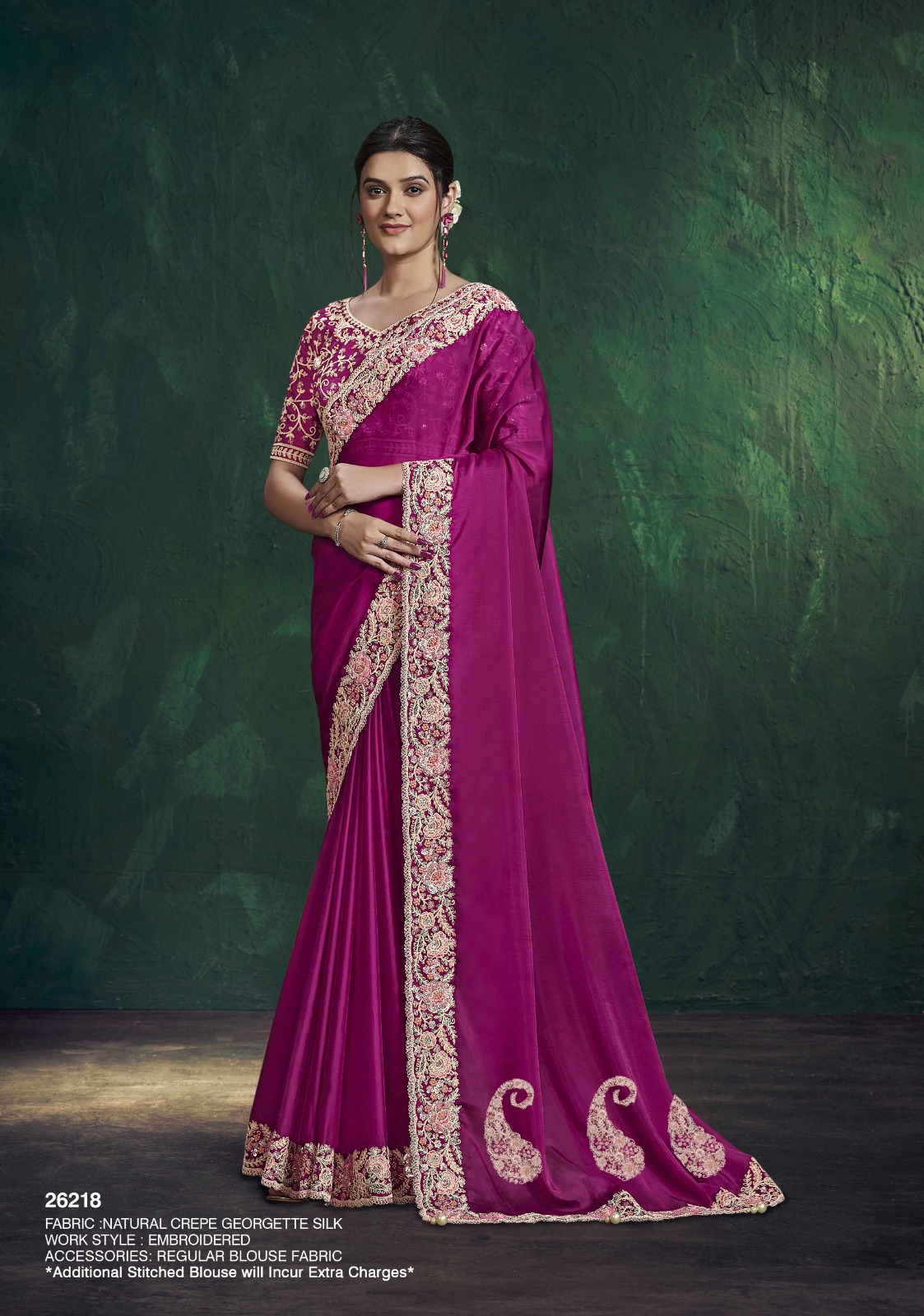 Mahotsav Mohmanthan 26200 Mohini Tissue Silk Saree Collection - Image 8