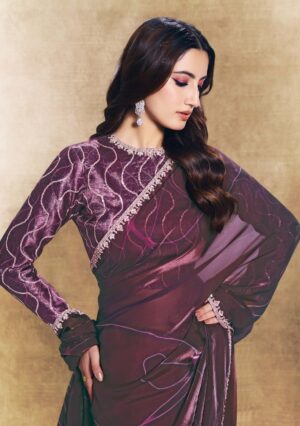 Mahotsav Norita 44600 Oasis Satin Silk Saree Collection