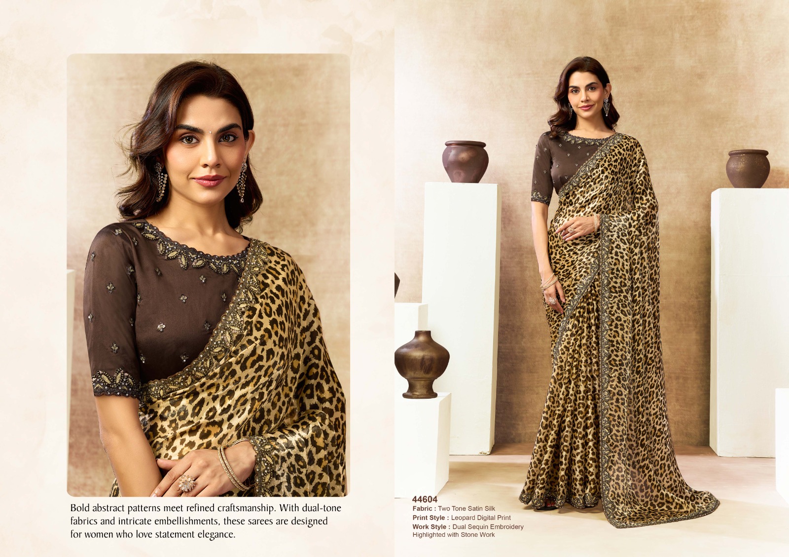 Mahotsav Norita 44600 Oasis Satin Silk Saree Collection — Wholesale Sarees, Mahotsav wholesale from Surat — view 18