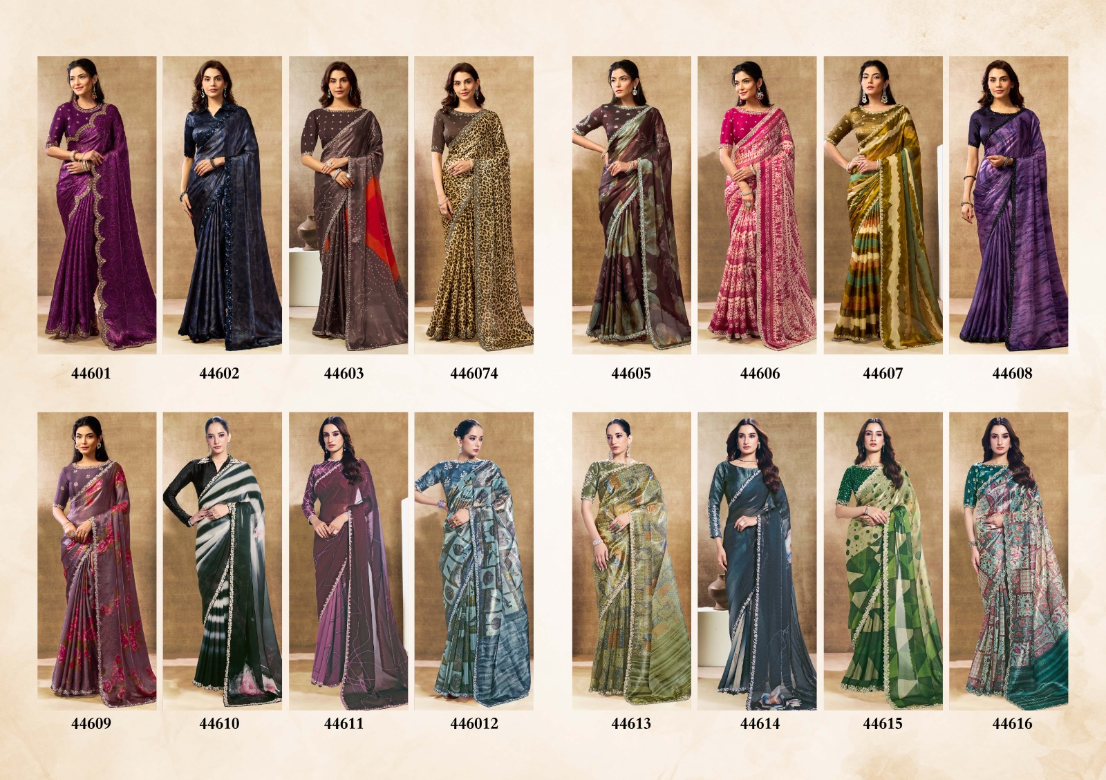 Mahotsav Norita 44600 Oasis Satin Silk Saree Collection — Wholesale Sarees, Mahotsav wholesale from Surat — view 17