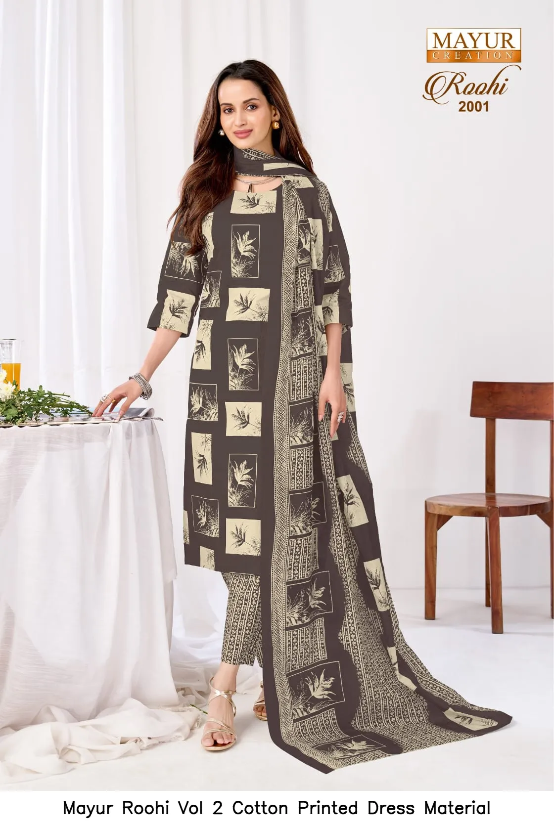 Mayur Roohi Vol 2 Cotton Printed Dress Material — Wholesale Dress Material, Mayur wholesale from Surat — Photo 11