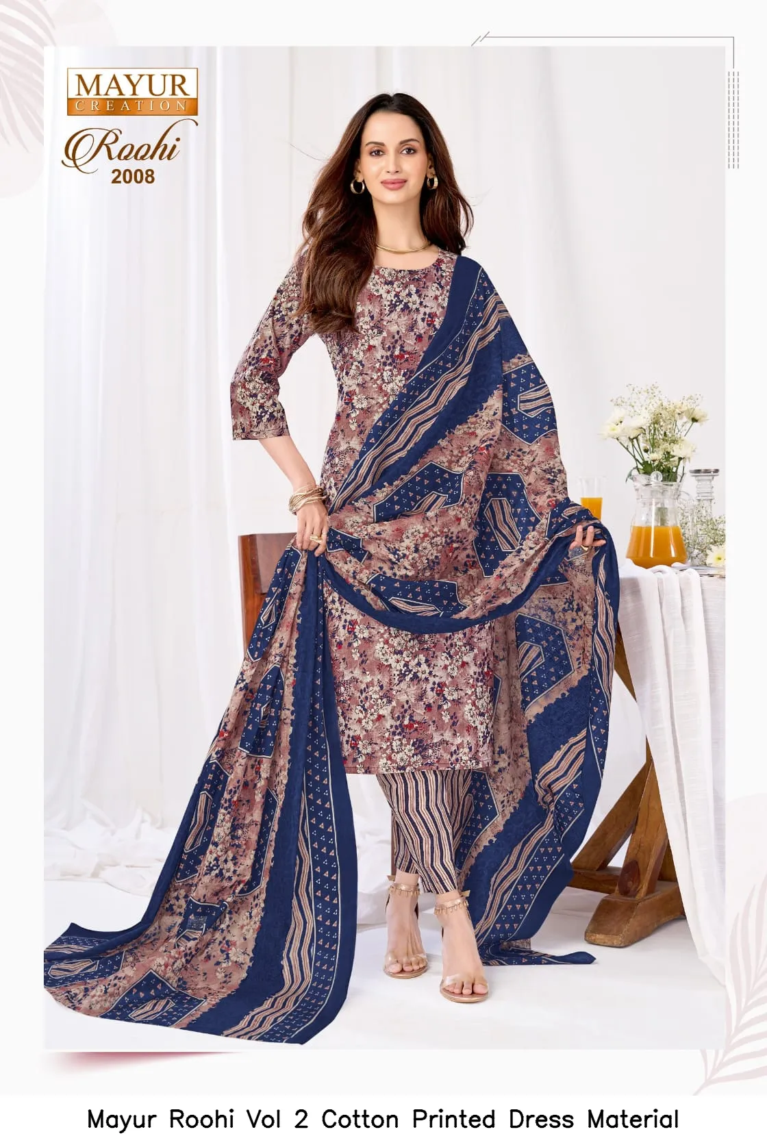 Mayur Roohi Vol 2 Cotton Printed Dress Material — Wholesale Dress Material, Mayur wholesale from Surat — Photo 9