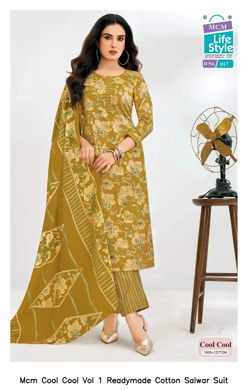 Mcm Cool Cool Vol 1 Readymade Cotton Salwar Suit — Wholesale Kurti With Bottom Dupatta, Mcm wholesale from Surat - Gallery Image 10