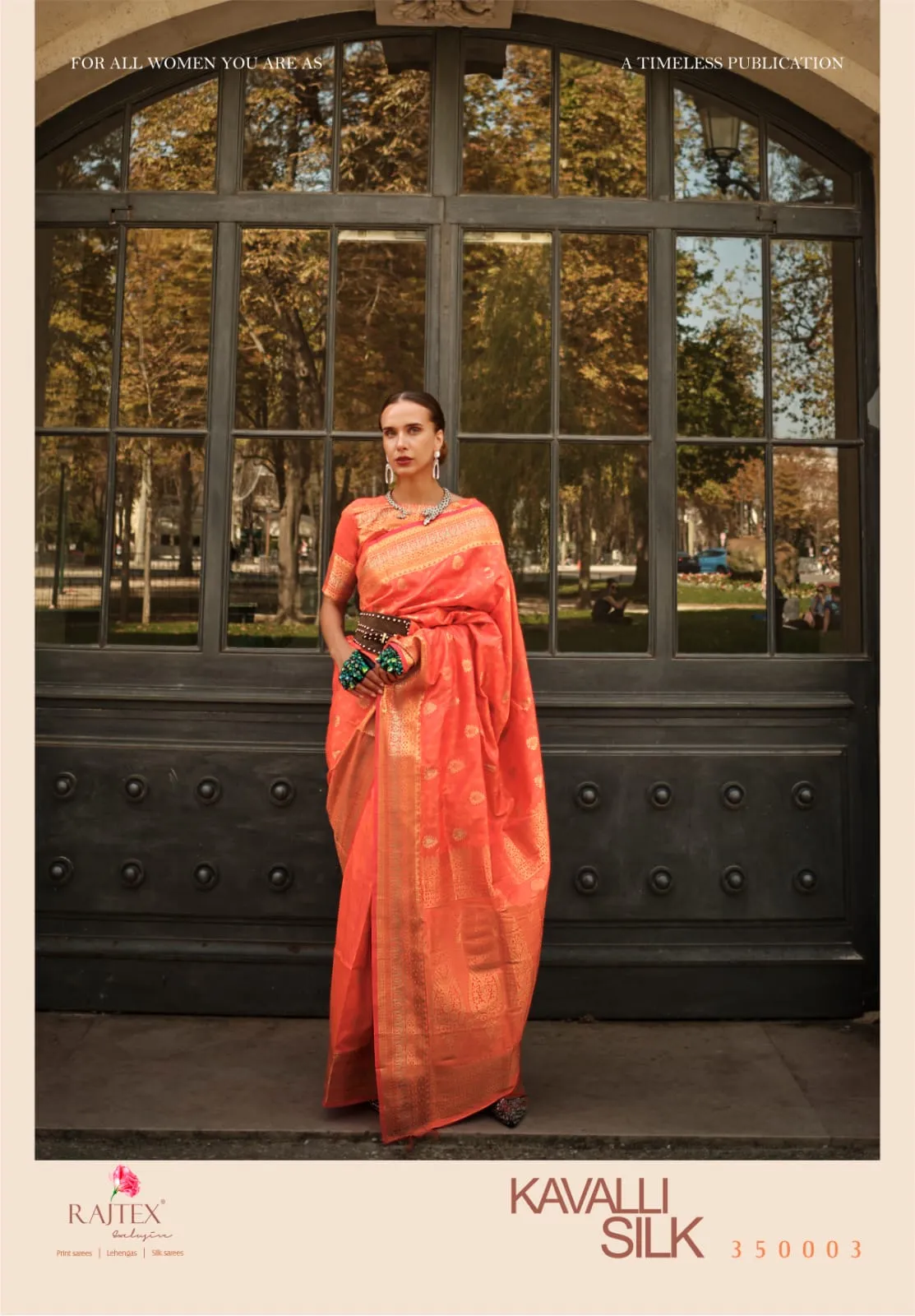 Rajtex Kavalli Silk Soft Silk Handloom Weaving Saree