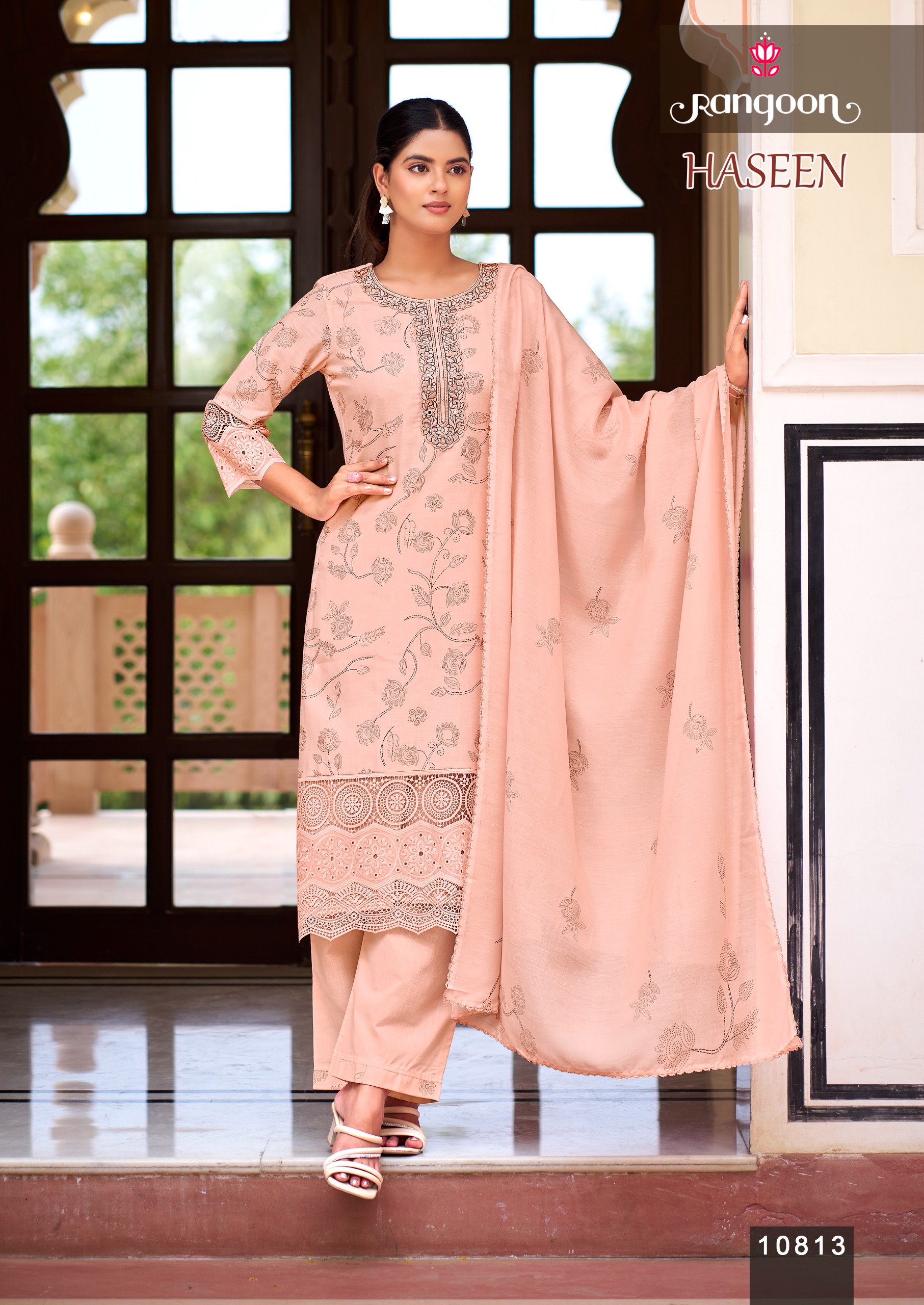Rangoon Haseen Cotton Digital Printed Kurti Set Catalog