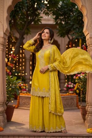 Roohaa Vol 18 Tora Silk Embroidered Salwar Suit