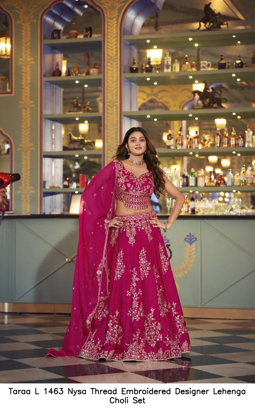 Taraa L 1463 Nysa Thread Embroidered Designer Lehenga Choli Set — Wholesale Lehenga, Vardan Ethnic wholesale from Surat — Photo 4