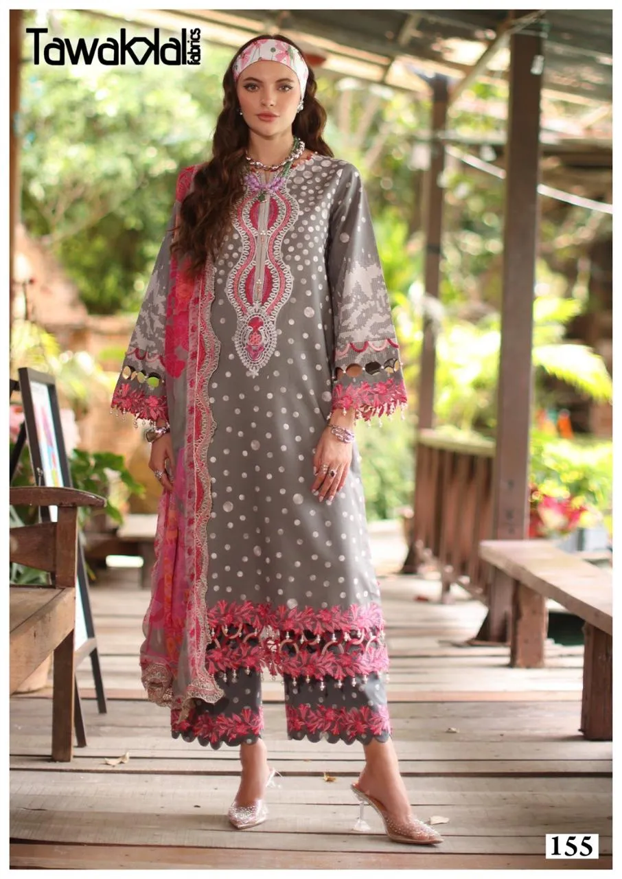 Tawakkal Gulaal Vol 16 Cotton Printed Karachi Dress Material — Wholesale Readymade Pakistani Suits, Tawakkal wholesale from Surat — view 1