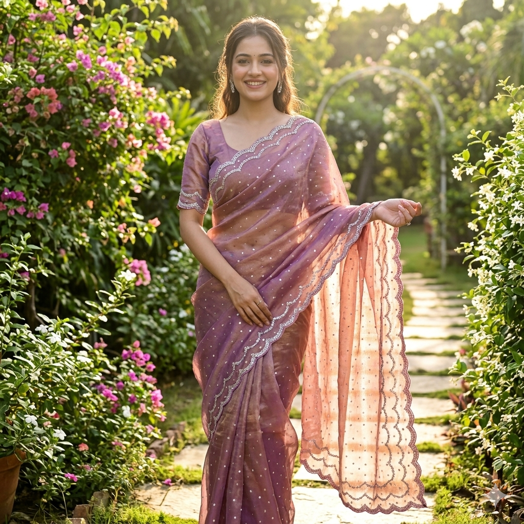 Kc 990 Fancy Silk With Sequence Worked Designer Saree Catalog — Wholesale Sarees, Vardan Ethnic wholesale from Surat — view 12