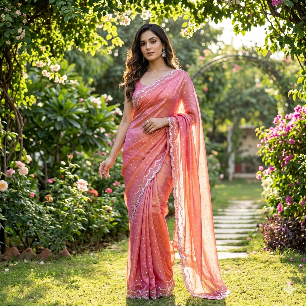 Kc 990 Fancy Silk With Sequence Worked Designer Saree Catalog — Wholesale Sarees, Vardan Ethnic wholesale from Surat — view 11