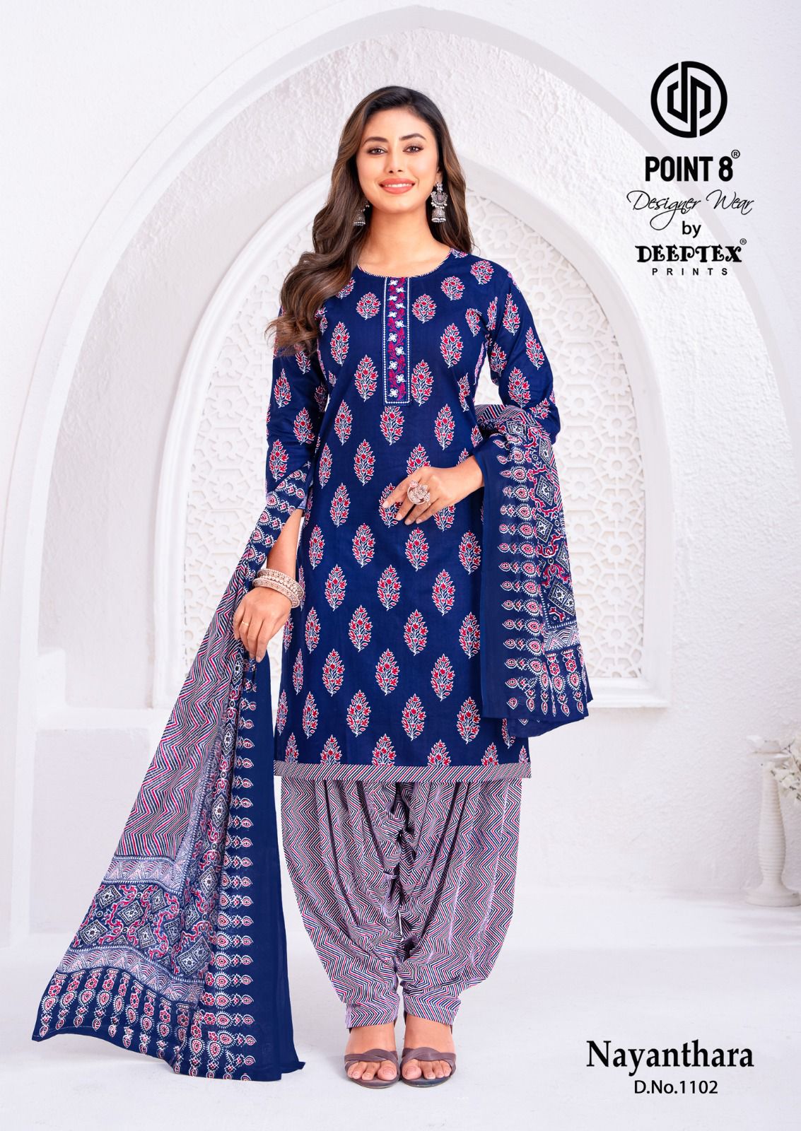 Deeptex Nayanthara Vol 11 Readymade Cotton Patiyala Suit