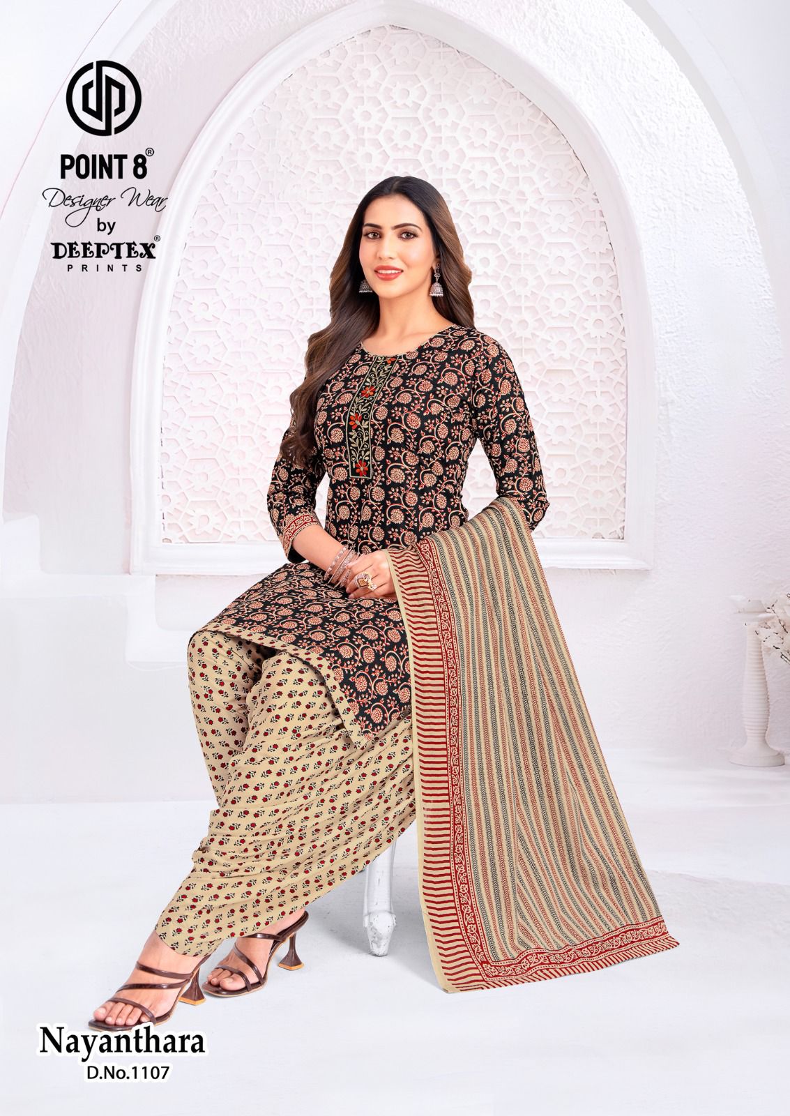 Deeptex Nayanthara Vol 11 Readymade Cotton Patiyala Suit — Wholesale Readymade Suit, Deeptex wholesale from Surat — view 5
