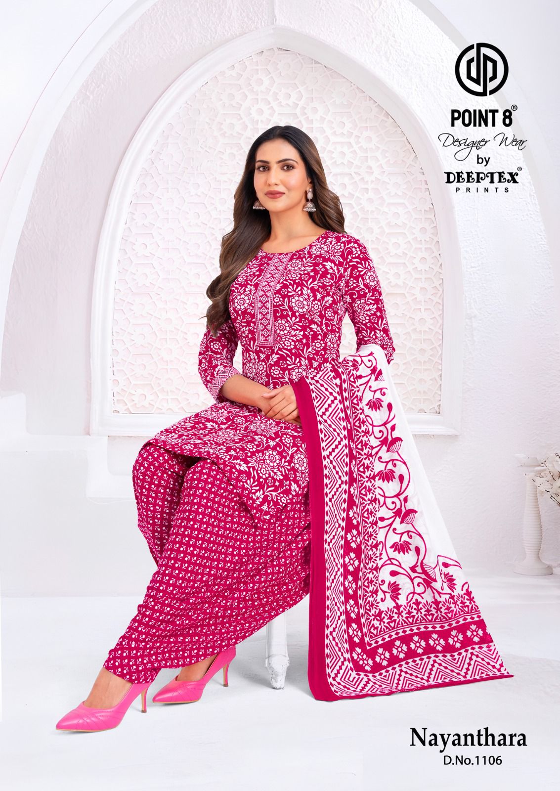 Deeptex Nayanthara Vol 11 Readymade Cotton Patiyala Suit — Wholesale Readymade Suit, Deeptex wholesale from Surat — view 10