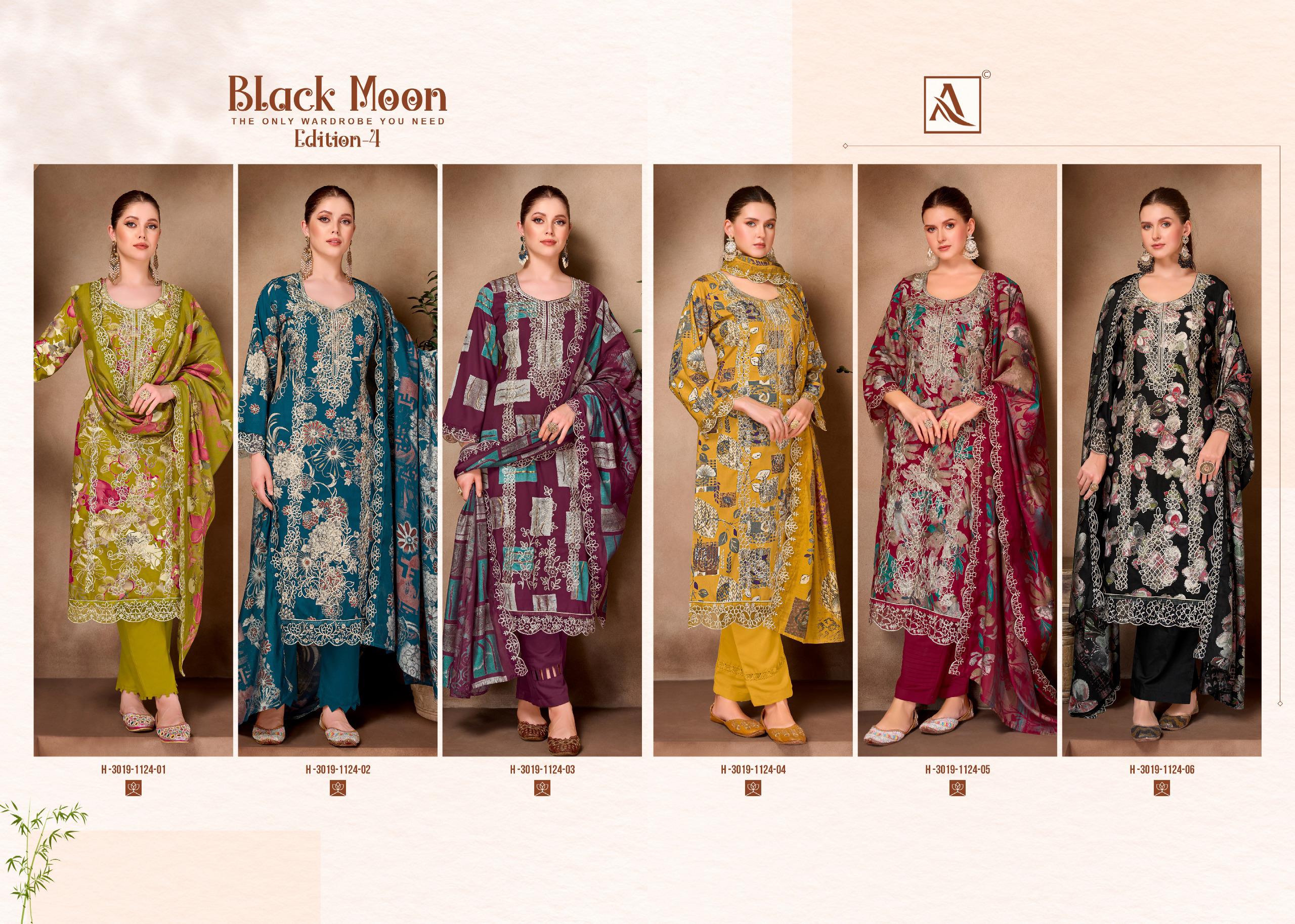 Alok Black Diamond Edition Vol 04 Viscose Printed Dress Material — Wholesale Dress Material, Alok Suit wholesale from Surat — view 7