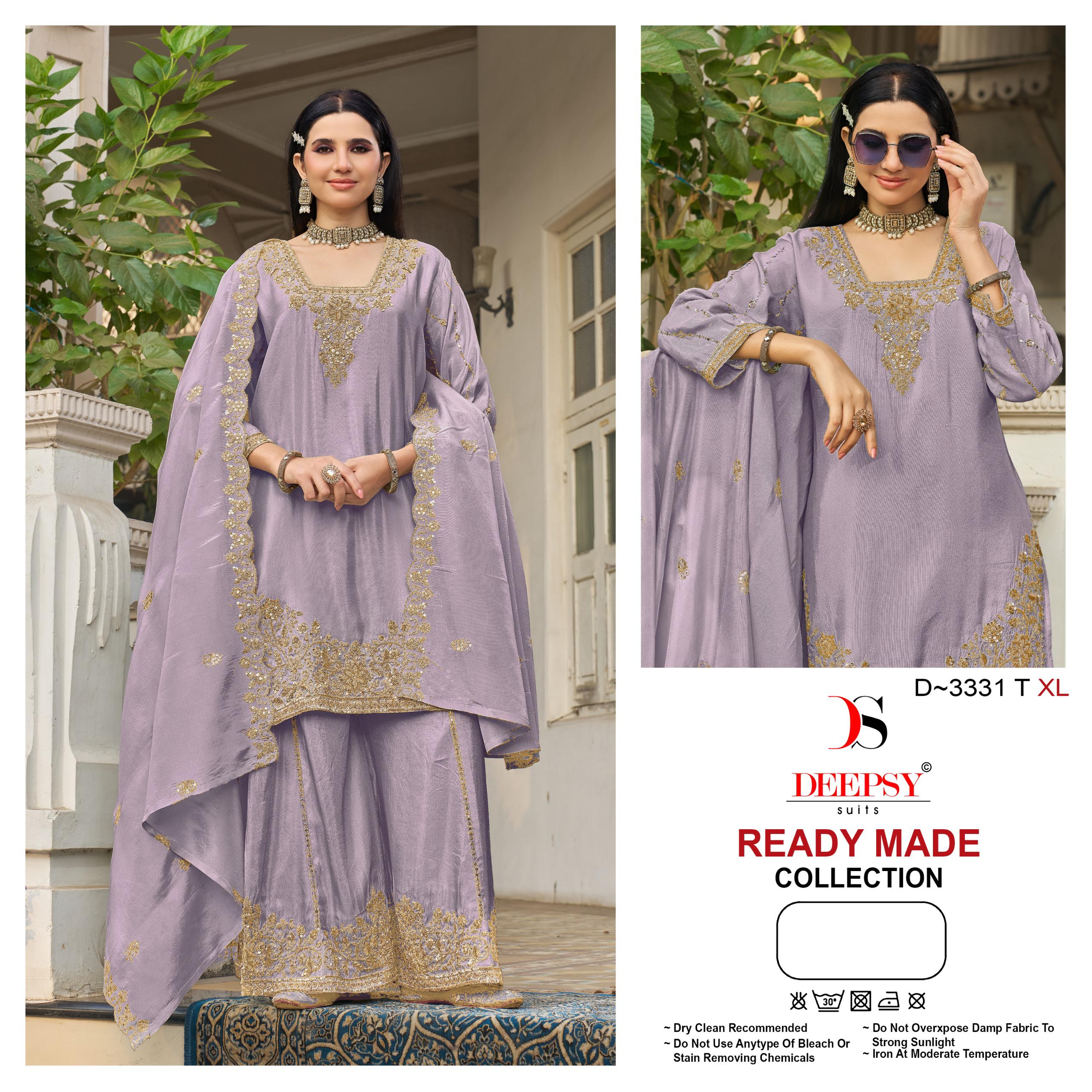 Deepsy D 3331 Q To T Readymade Beads Worke Salwar Suit — Wholesale Readymade Suit, Deepsy wholesale from Surat — view 5