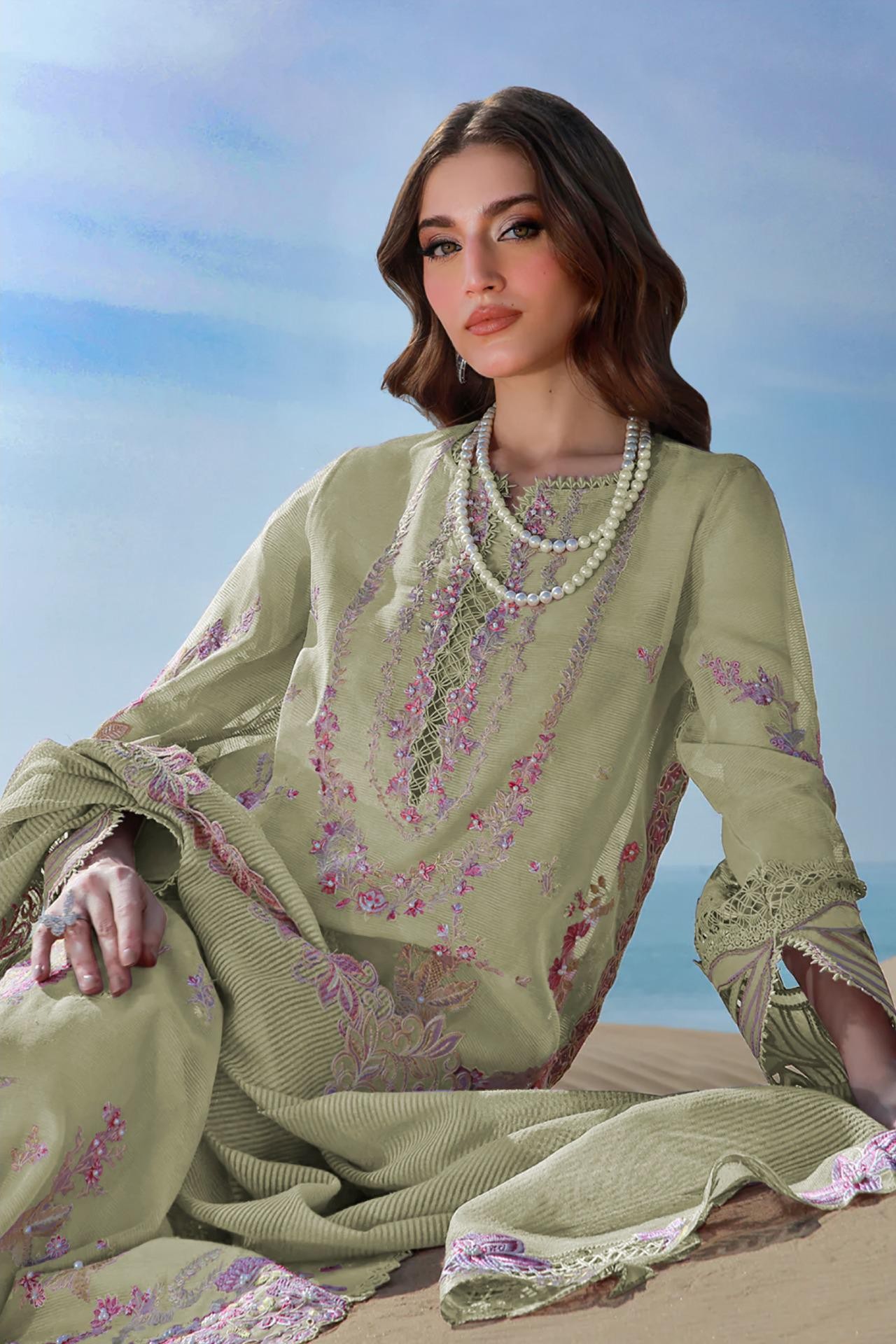 Deepsy Rang Rasiya Vol 6 Cotton Embroidered Salwar Suit