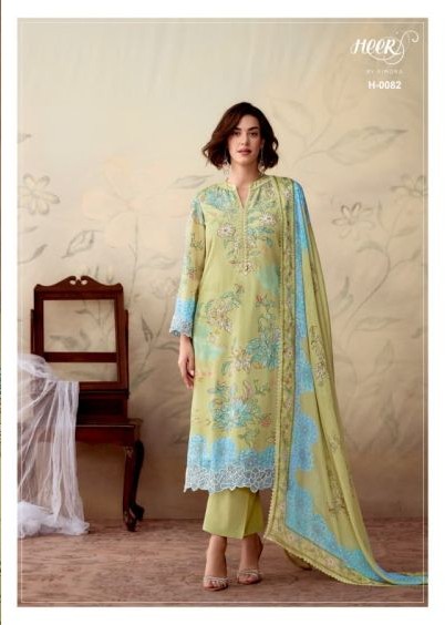 Kimora Heer Whisper Vol 252 Muslin Digital Printed Salwar Suit