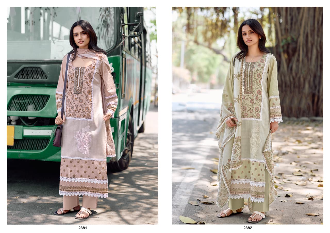 Kimora Lamhe Vol 84 Lawn Cotton Digital Printed Salwar Suit — Wholesale Pakistani Suits, Kimora wholesale from Surat — view 2