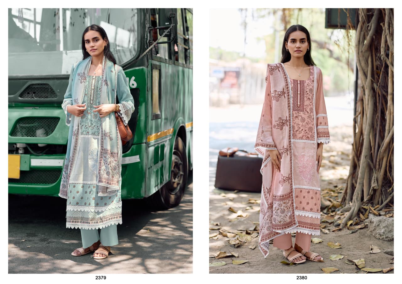 Kimora Lamhe Vol 84 Lawn Cotton Digital Printed Salwar Suit — Wholesale Pakistani Suits, Kimora wholesale from Surat — view 4