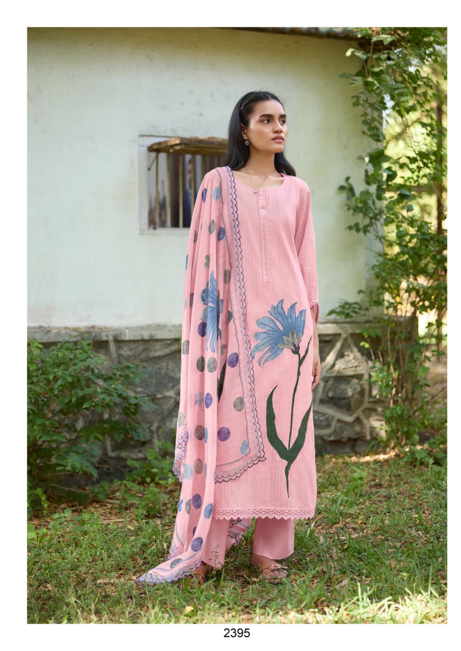 Kimora Safar Vol 88 Cotton Handworked Salwar Suit — Wholesale Pakistani Suits, Kimora wholesale from Surat — view 5