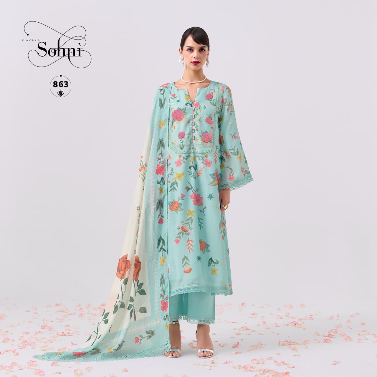 Kimora Sohni Valley Vol 79 Cotton Lawn Digital Printed Salwar Suit